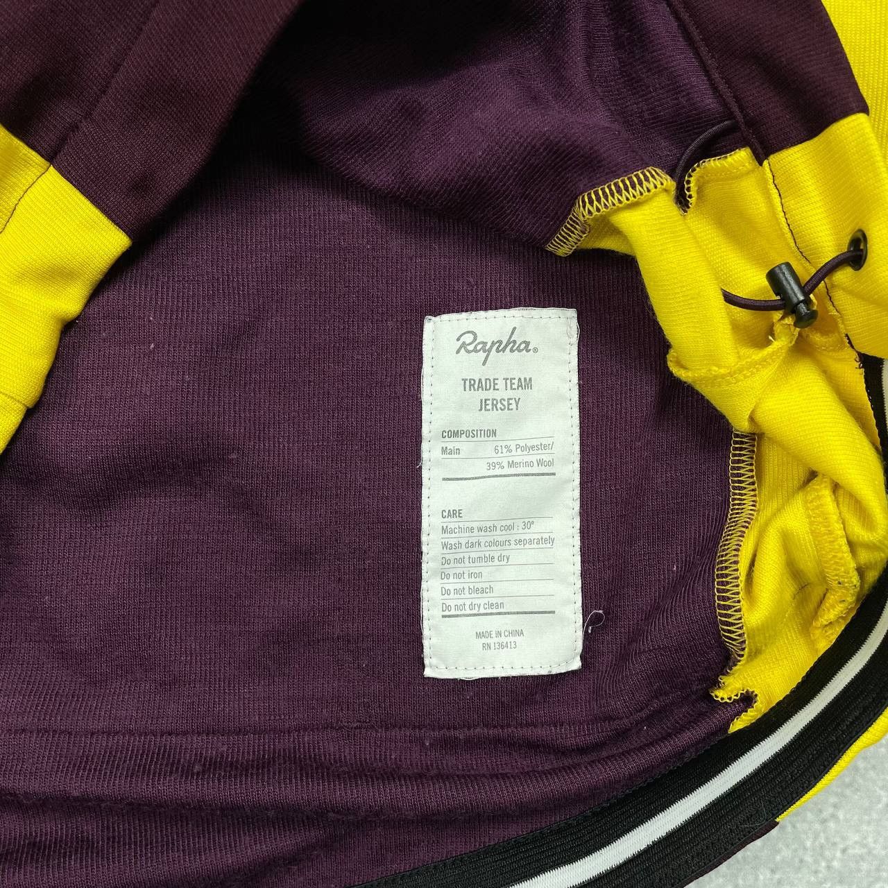 Rapha Rapha Trade Team Le Tour de Pou Pou Sportwool Cycling Jersey Size US L / EU 52-54 / 3 - 13 Thumbnail