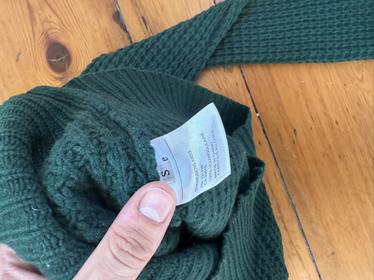 Acne Studios Acne Studios Waffle Knit Green Sweater AW/12 Size US S / EU 44-46 / 1 - 6 Thumbnail