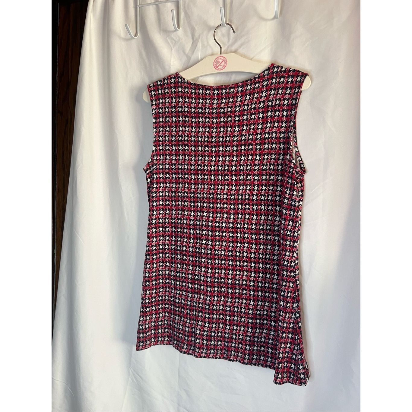 Croft & Barrow Croft & Barrow Red Patterned Woman’s Tank Top Size Small Size S / US 4 / IT 40 - 6 Thumbnail