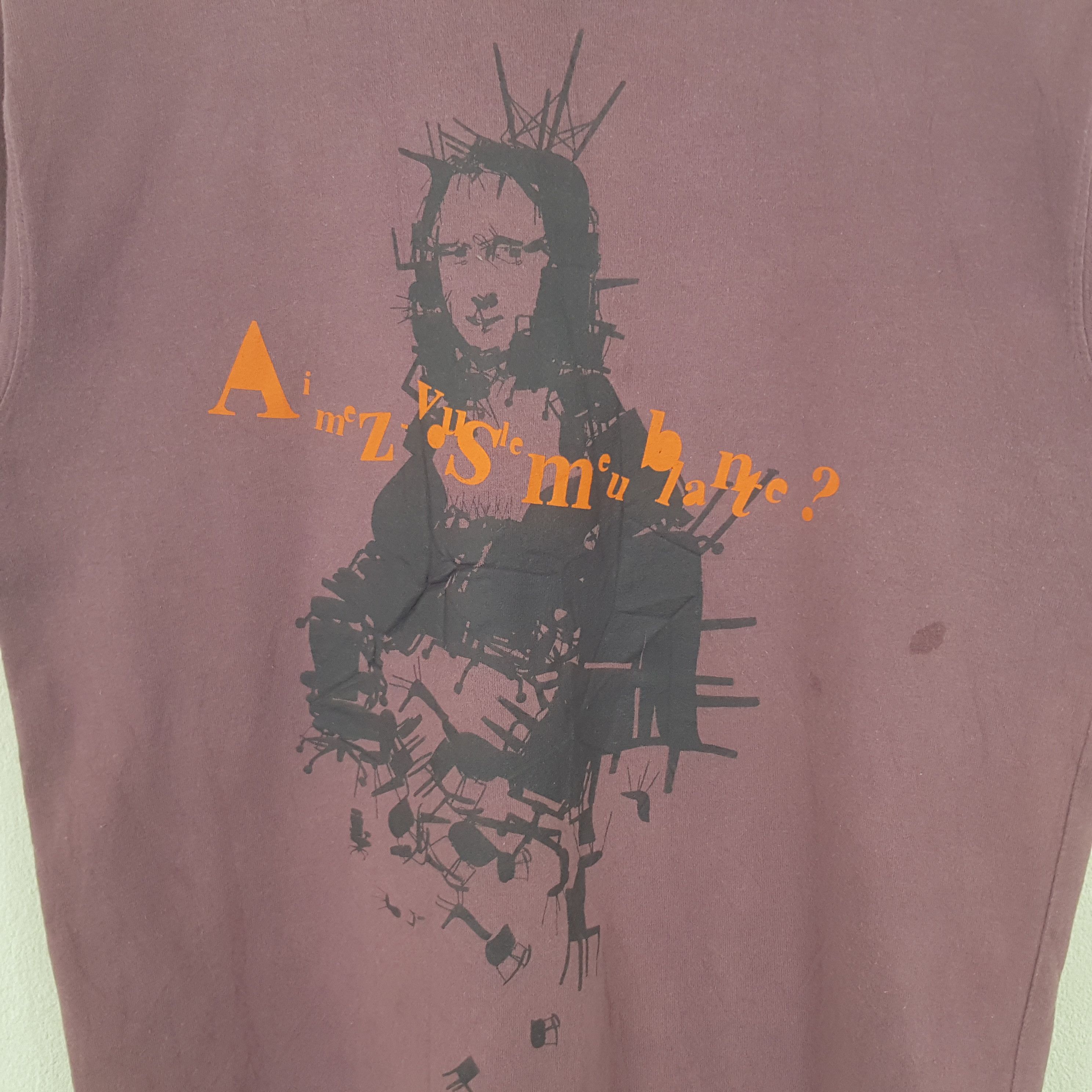 Vintage Vintage MonaLisa 500th Anniversary Rare Tshirt 32 Size US S / EU 44-46 / 1 - 2 Thumbnail