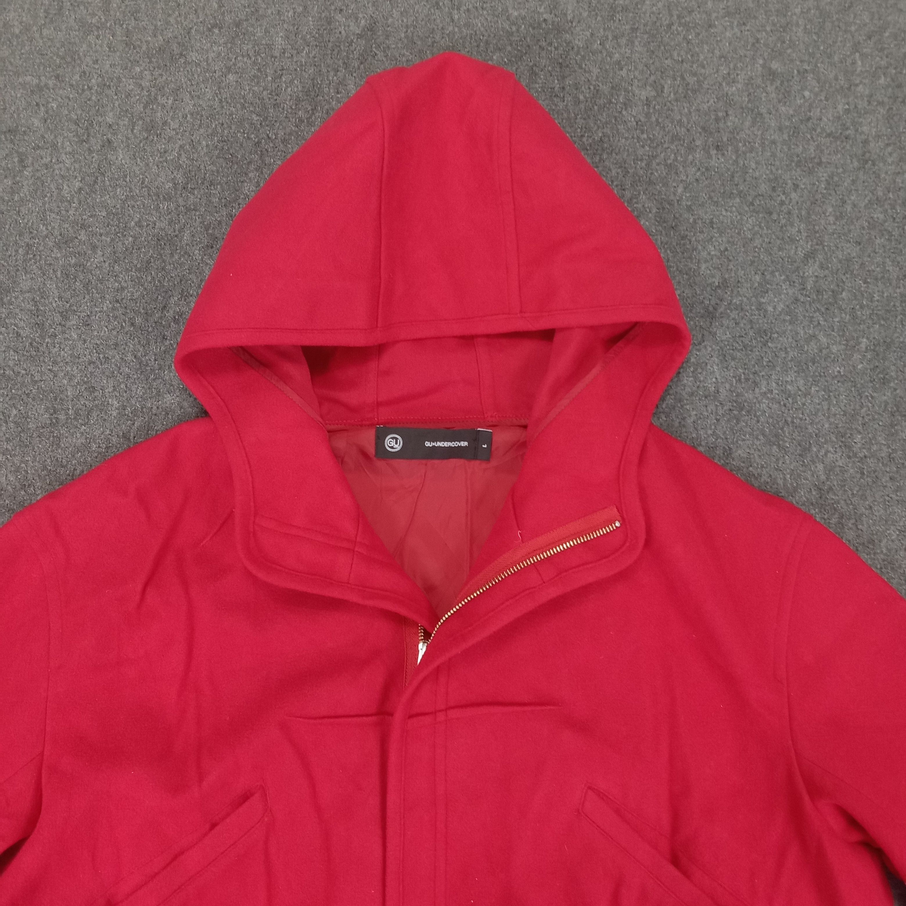 GU × Undercover × Vintage Gu x Undercover Japanese Brand Hoodies Jacket Size US XL / EU 56 / 4 - 3 Thumbnail