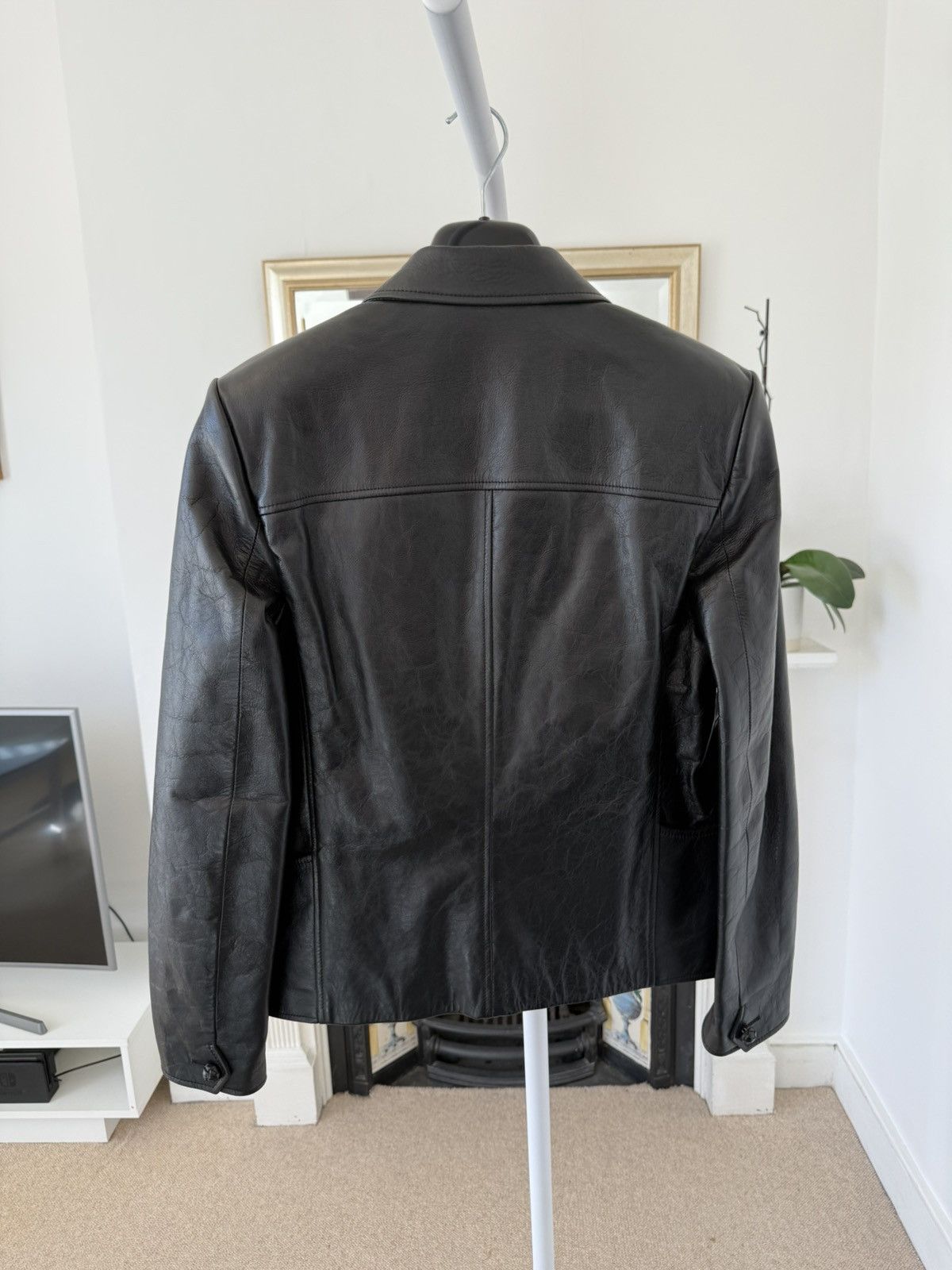 Saint Laurent Paris SS19 Saint Laurent Runway Western Leather Jacket Size US M / EU 48-50 / 2 - 6 Thumbnail