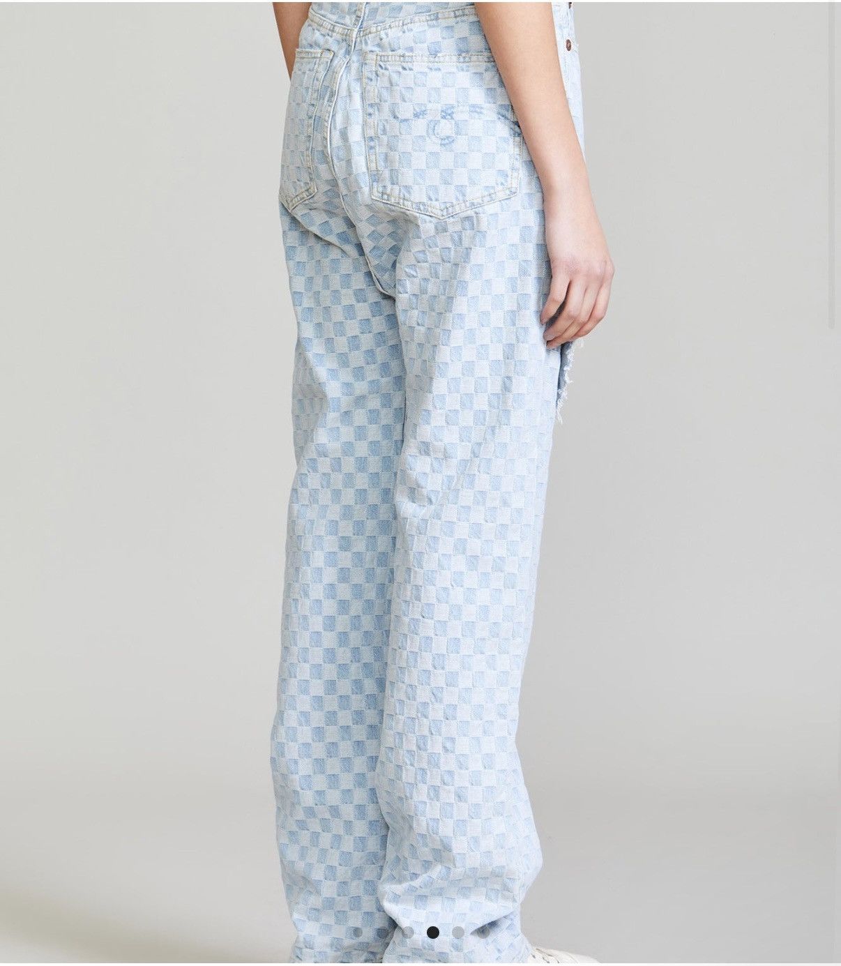R13 R13 Izzy drop checker board Size 27" / US 4 / IT 40 - 2 Thumbnail