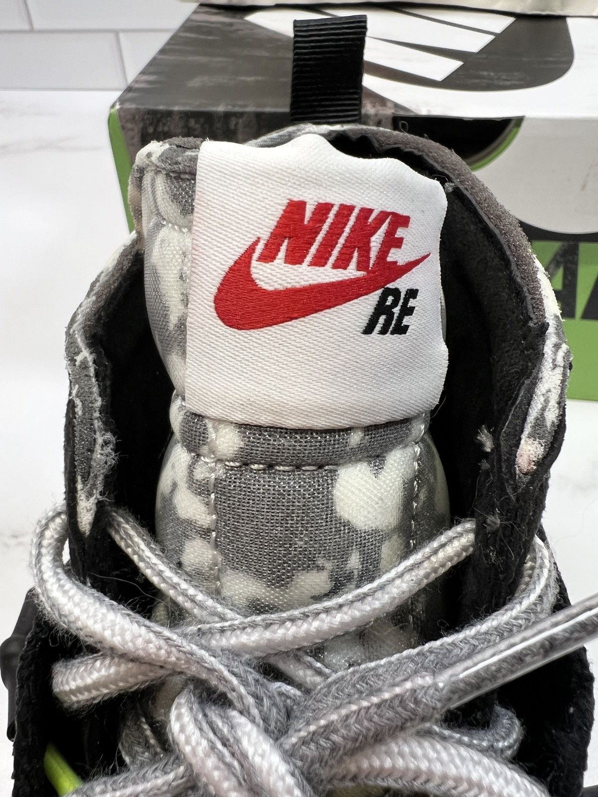 Nike Nike Readymade Readymades Blazer Mid Top Black Camo Sneakers Size US 10.5 / EU 43-44 - 6 Thumbnail