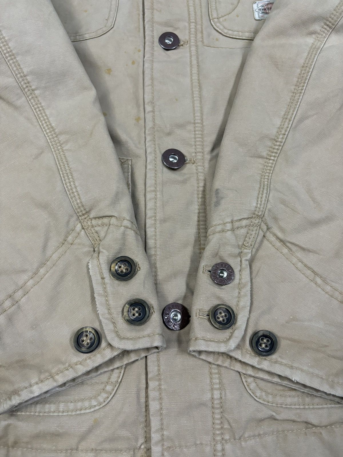 Replay Replay Canvas Thrashed Rusty Multipockets Chore Jacket Size US M / EU 48-50 / 2 - 11 Thumbnail
