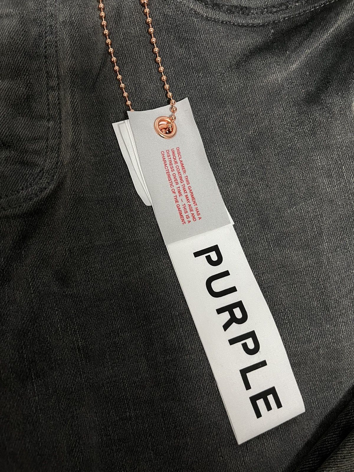 Purple Brand Purple P005 Dark Grey Denim Size US 32 / EU 48 - 12 Thumbnail