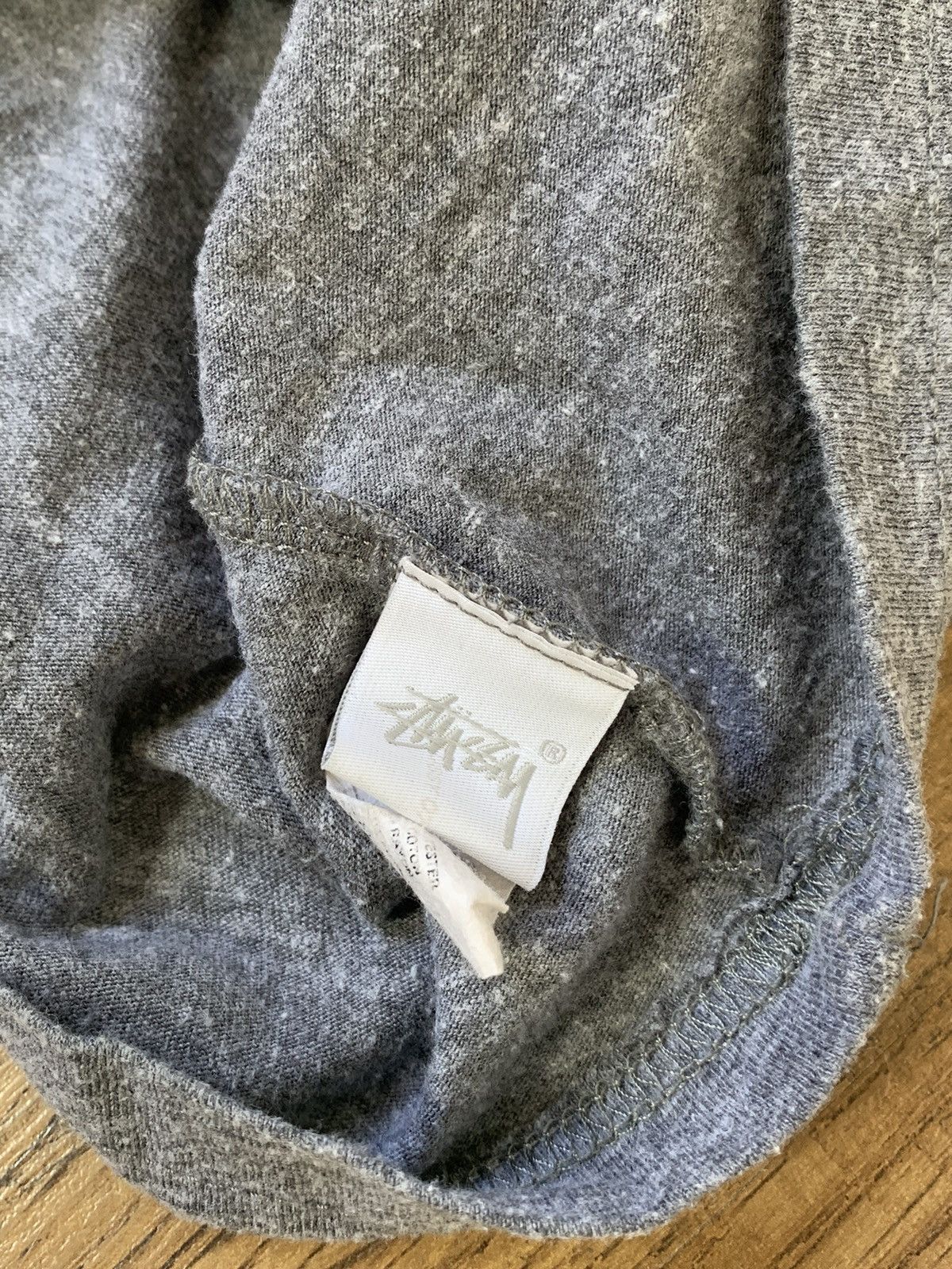 Stussy VINTAGE STUSSY BIG VELOUR LOGO 2000s LONG SLEEVE Size XS / US 0-2 / IT 36-38 - 5 Thumbnail