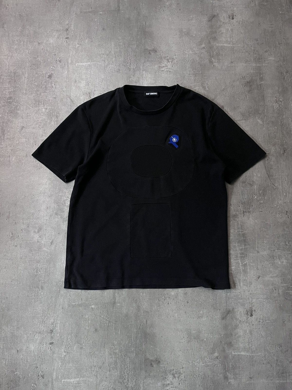 Raf Simons Vintage Raf Simons 00s T-shirt black very rare Size US L / EU 52-54 / 3 - 1 Thumbnail