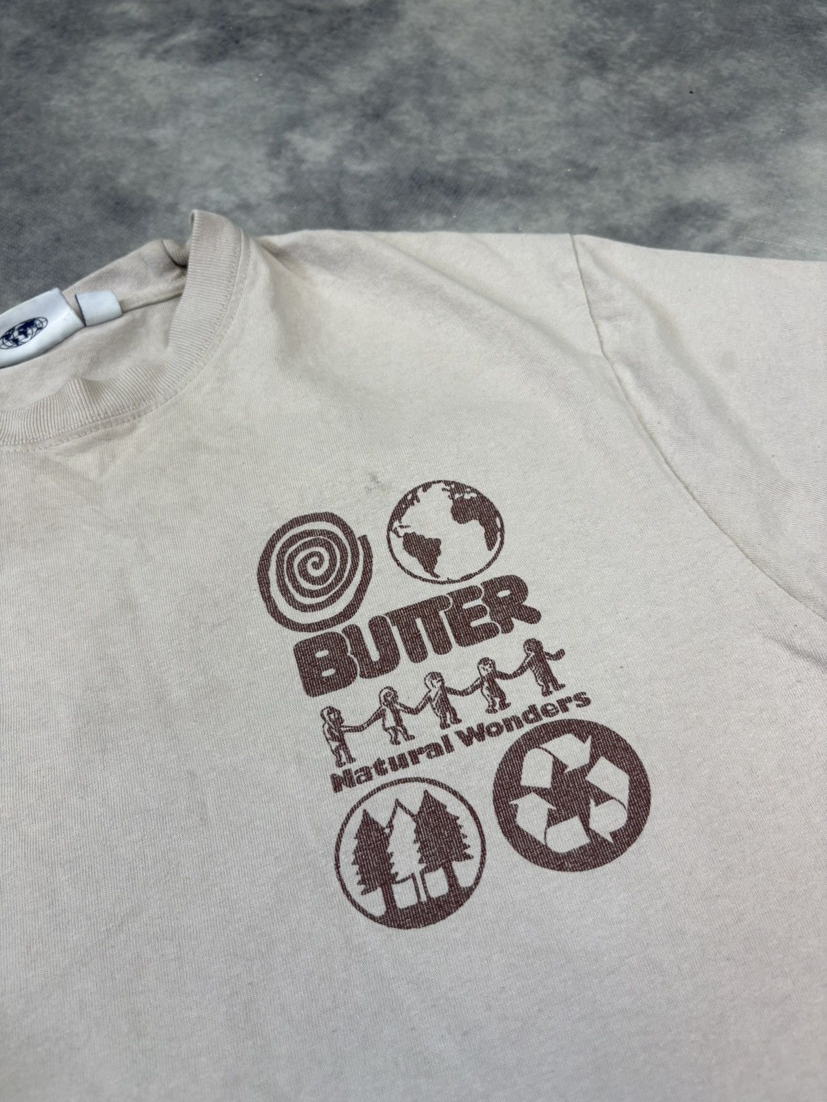 Vintage Butter skateboard graphic t shirt art sk8 y2k USA tee Size US M / EU 48-50 / 2 - 4 Thumbnail