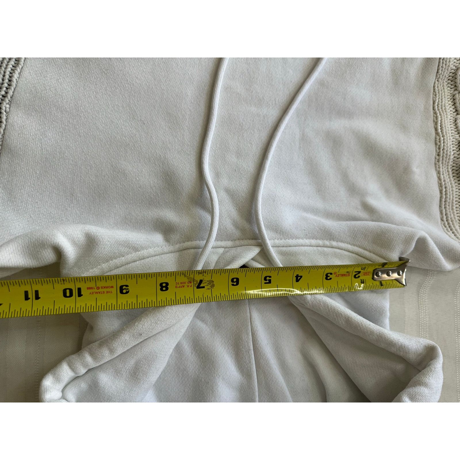 Kith Kith Adam Knit Hoodie White Grey Cable Fleece Sweatshirt M Size US M / EU 48-50 / 2 - 8 Thumbnail