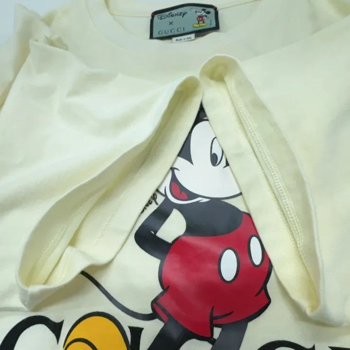 Gucci Gucci Gucci x Disney Vintage Mickey Short Sleeve T-Shirt - Size US S / EU 44-46 / 1 - 6 Thumbnail