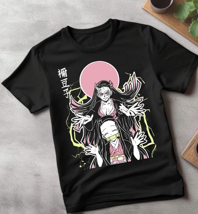 Gildan Nezuko Demon Slayer Kokushibo Kimetsu No Yaiba Tanjiro | Grailed