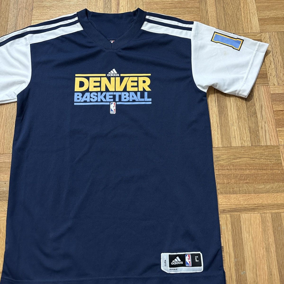 Adidas Denver Nuggets Carmelo Anthony shirt Size US XS / EU 42 / 0 - 3 Thumbnail