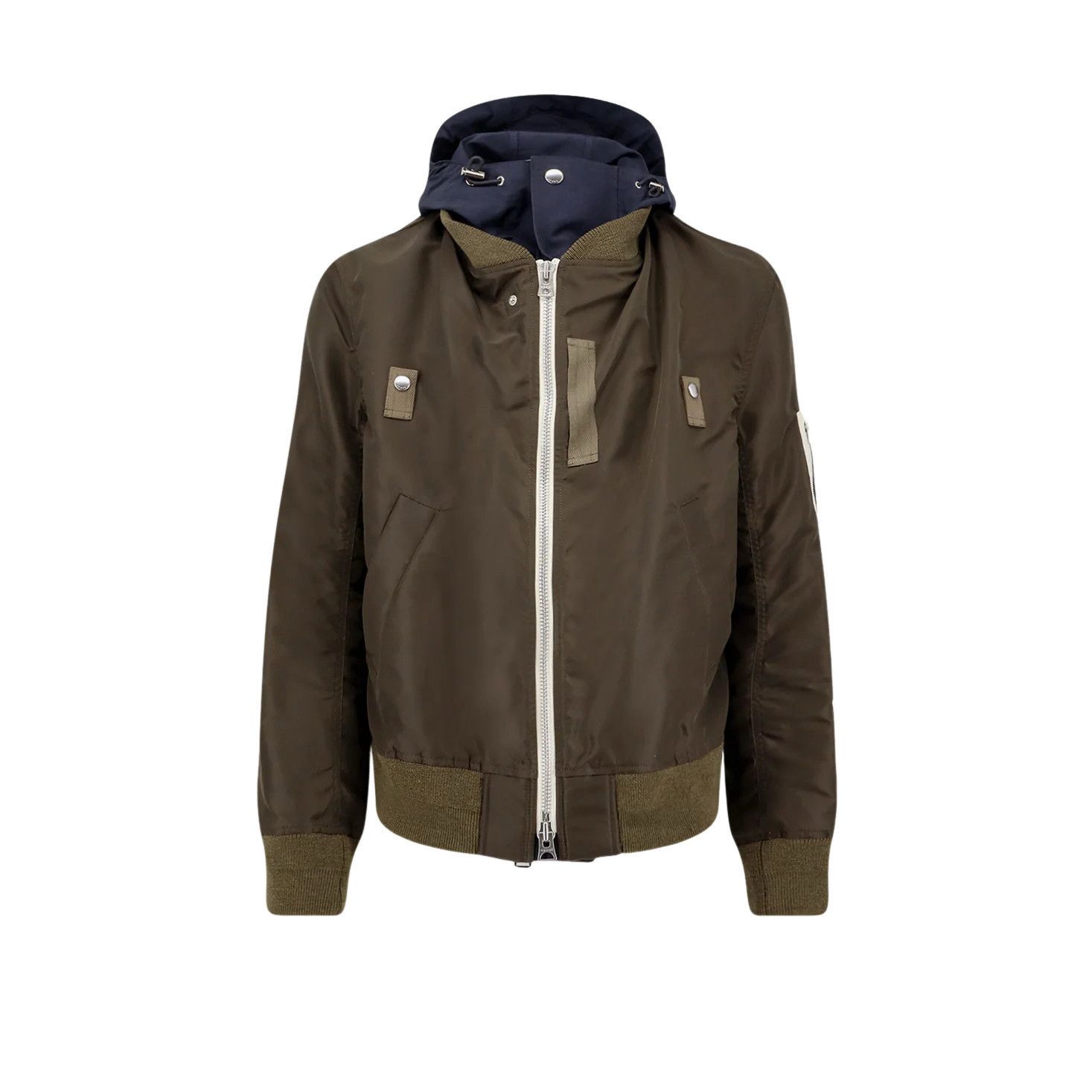 SACAI Green Nylon Bomber Jacket New & Authentic (Men's size: