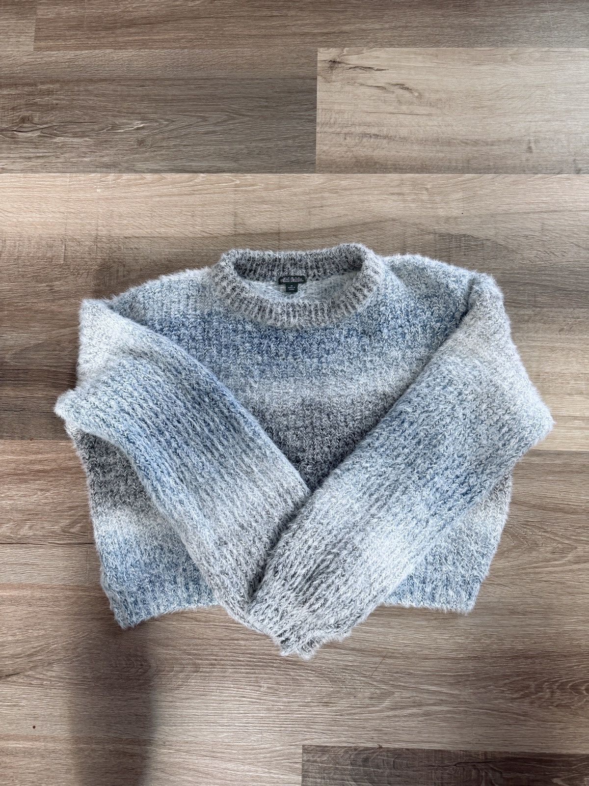 Japanese Brand × Vintage Cropped Sweater womens knit top crop | Wild fable Ombre Size M / US 6-8 / IT 42-44 - 3 Thumbnail