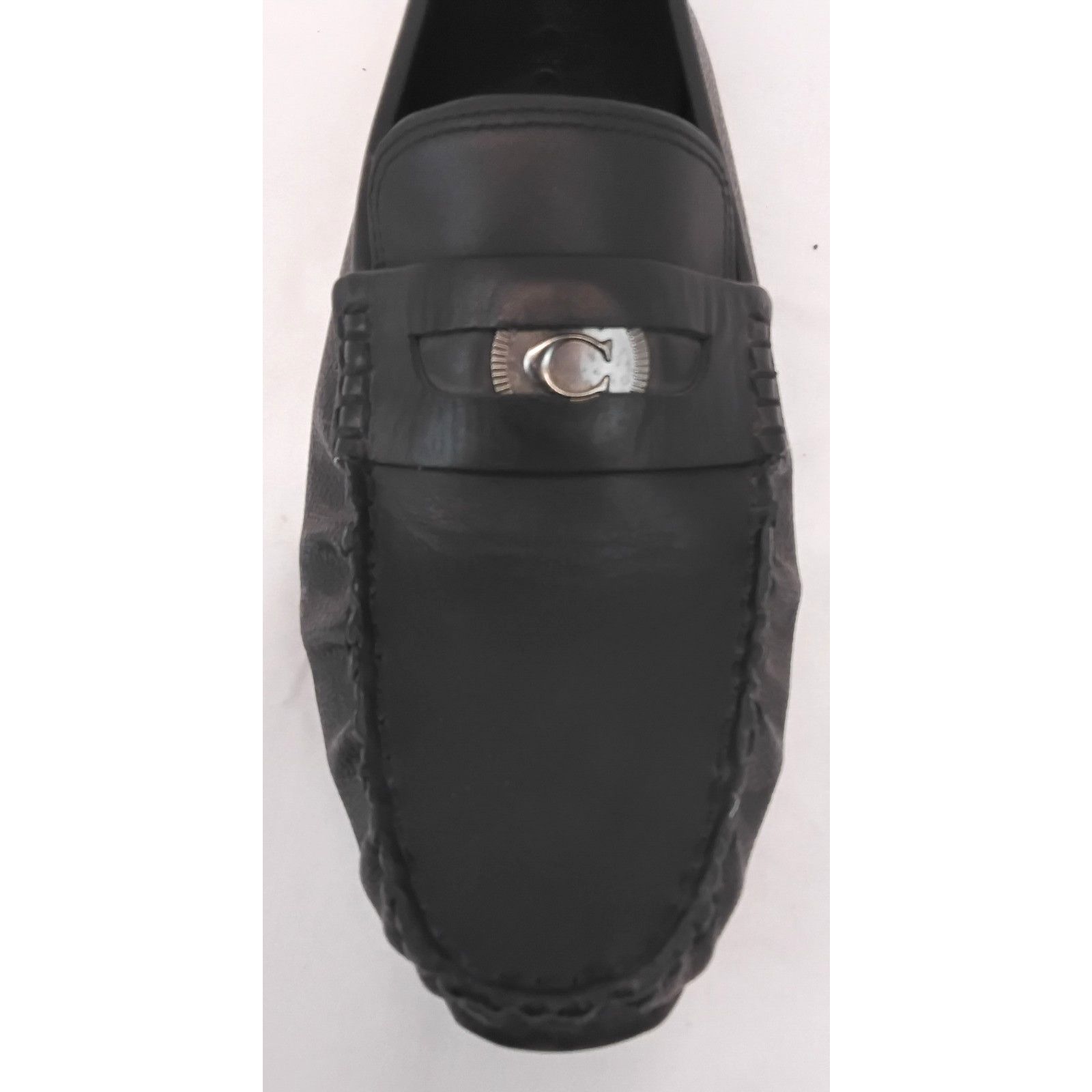 Coach Coach Leather Men's Loafers Black Size 8D Size US 8 / EU 41 - 11 Thumbnail