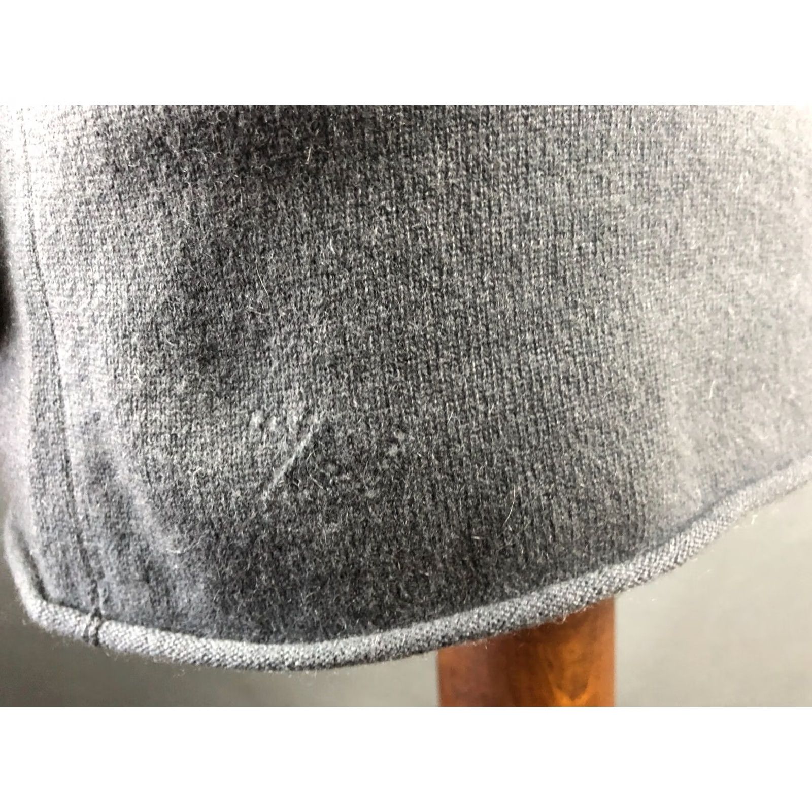 Zadig & Voltaire Zadig & Voltaire Tunic Women M Dark Gray Cashmere V-Neck Pullover Casual Classic Size M / US 6-8 / IT 42-44 - 7 Thumbnail