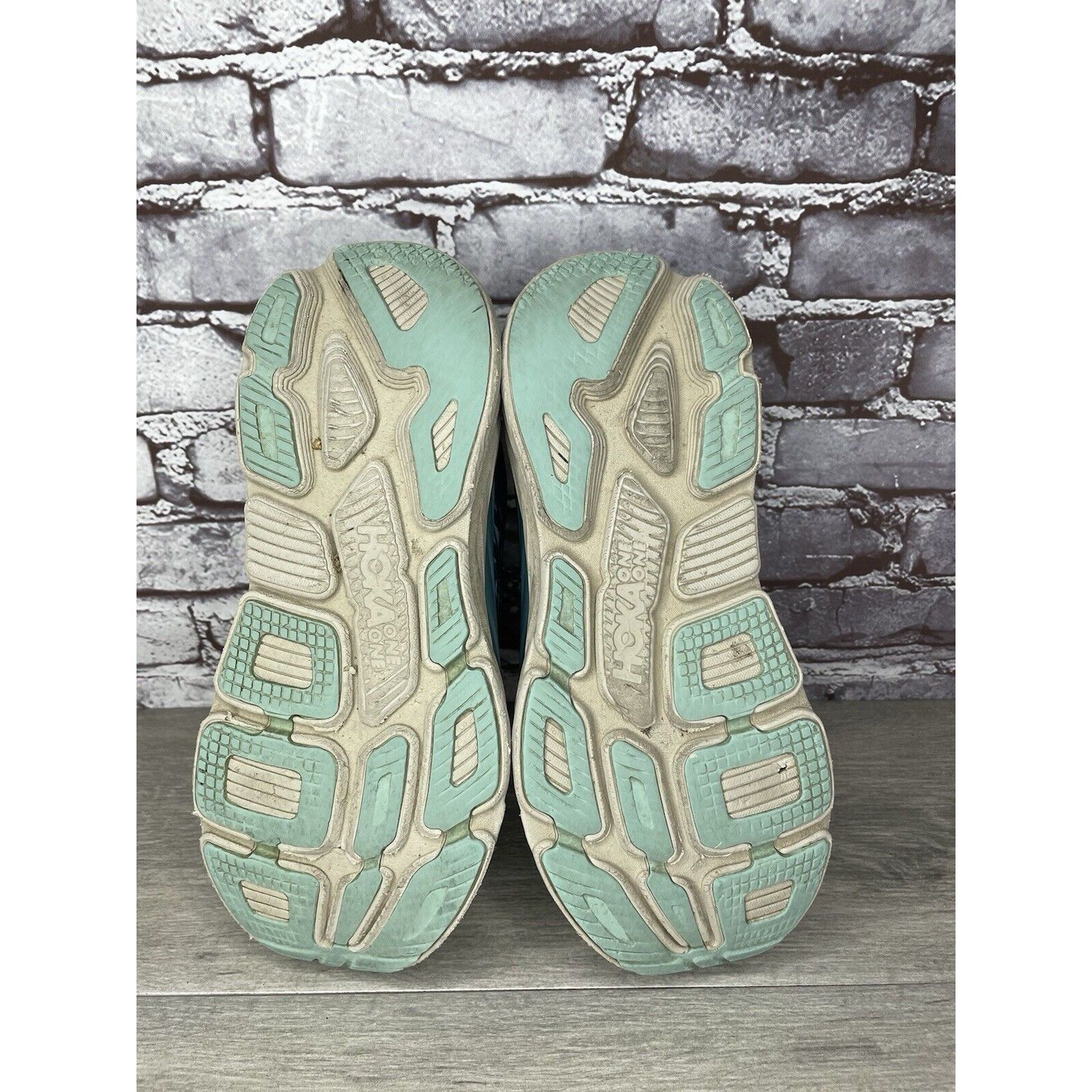 Hoka Hoka One One Bondi 7 110518 RTOS Blue Synthetic Running Shoe Size US 10.5 / EU 43-44 - 6 Thumbnail