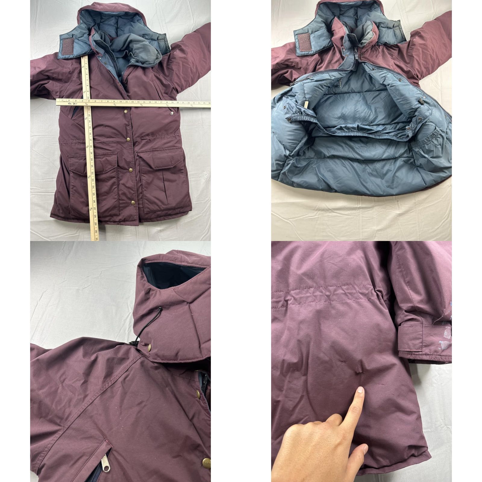 Vintage VINTAGE LL Bean Coat Womens Small Red Maine Wardens Parka Goose Down 80s Size S / US 4 / IT 40 - 8 Thumbnail