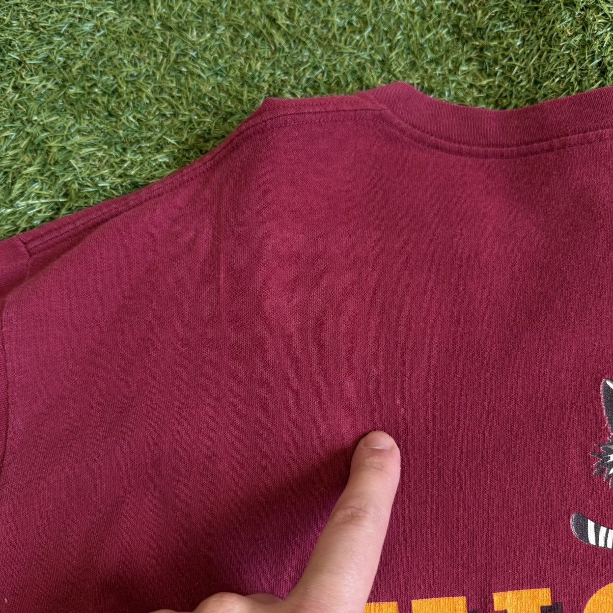 Starter Vintage Starter Chicago Wolves T Shirt Burgundy Sz L Size US L / EU 52-54 / 3 - 9 Thumbnail