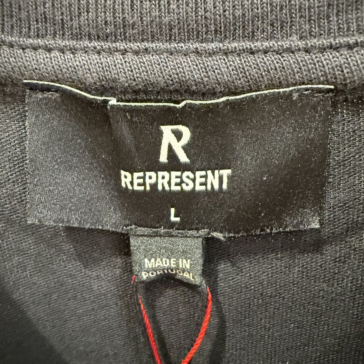 Represent Clo. Represent Double Distilled Tee Black Size US L / EU 52-54 / 3 - 4 Thumbnail