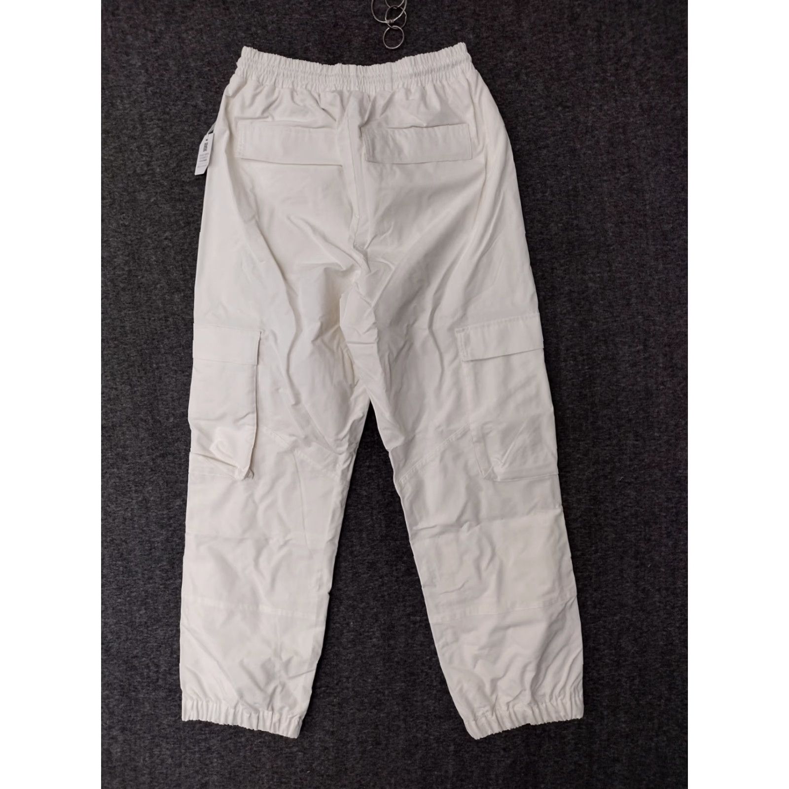 Vintage Stylus Ladarius Campbell Cargo Pants Men Size S/M Ivory Adjustable Stretch Size US 29 - 2 Thumbnail