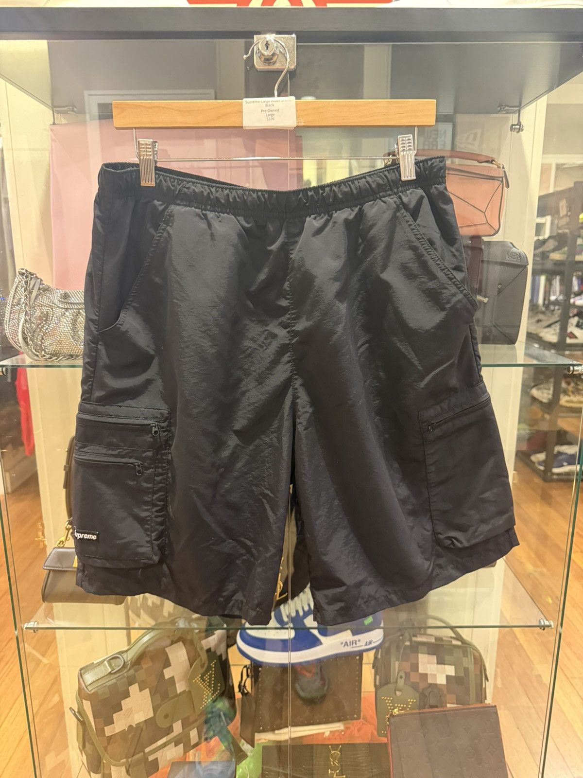 Supreme Supreme Black Arc Water Shorts Size M | Grailed