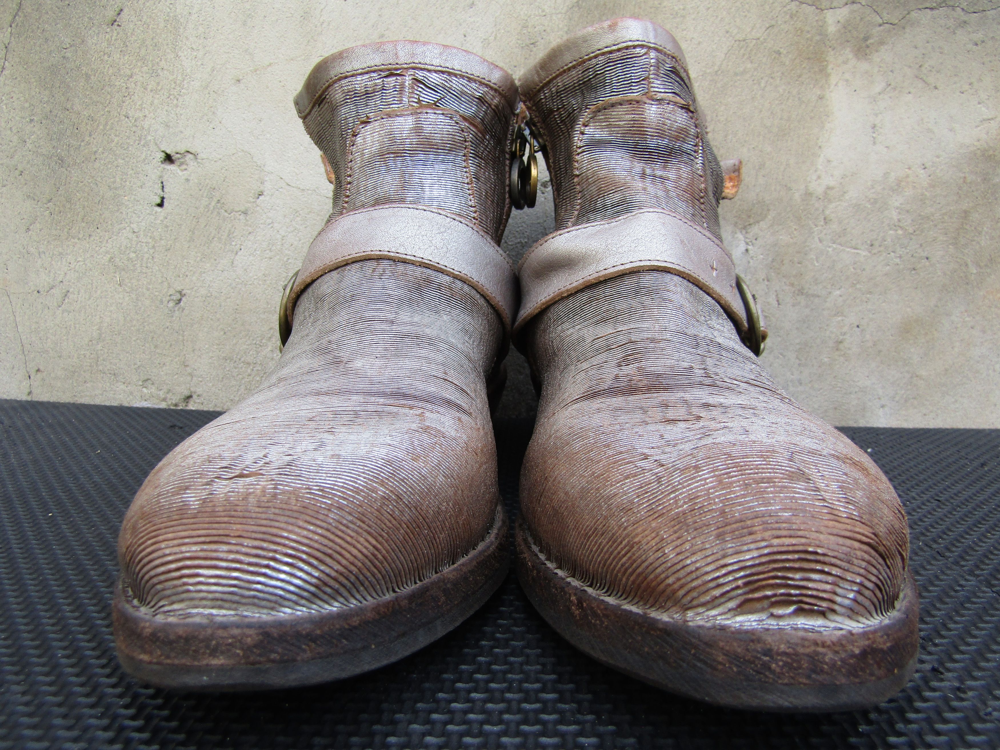 Fiorentini + Baker Fiorentini + Baker Silver Eternity Ankle Leather Cuban Heel Size US 10 / IT 40 - 7 Thumbnail