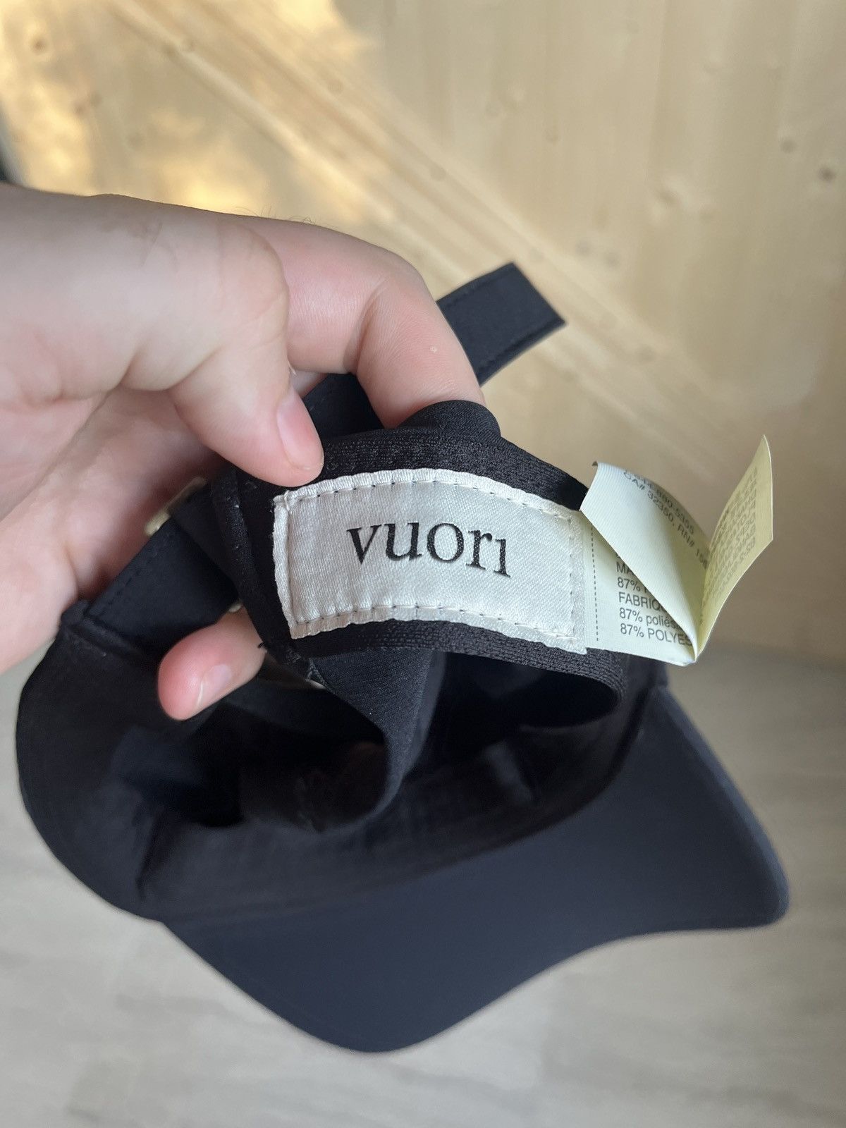 Vuori Vuori Running Cap Promo Strapback Hat Size ONE SIZE - 2 Thumbnail