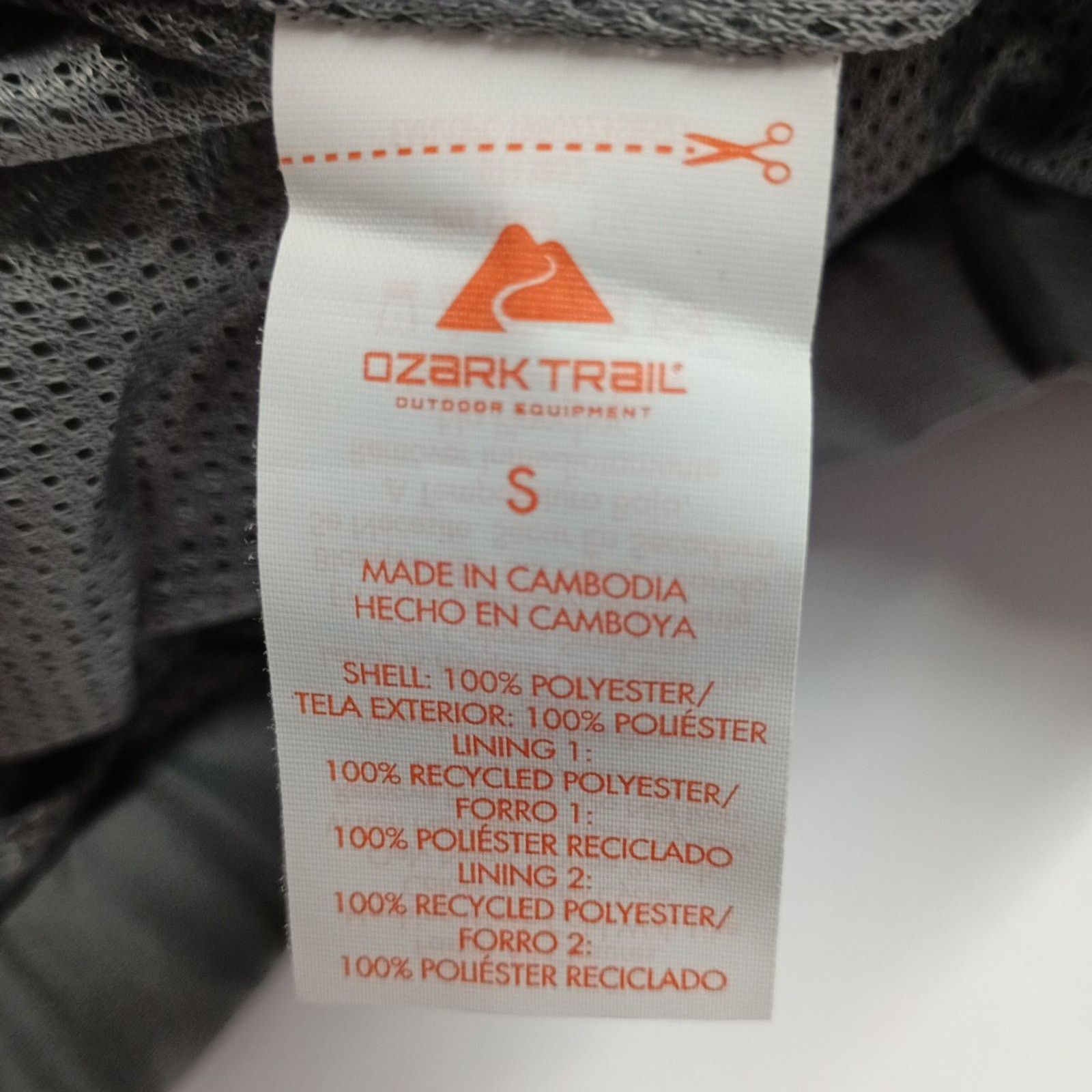Other Ozark Trail Windbreaker Jacket Mens Size S Gray Pockets Hood Size US S / EU 44-46 / 1 - 9 Thumbnail