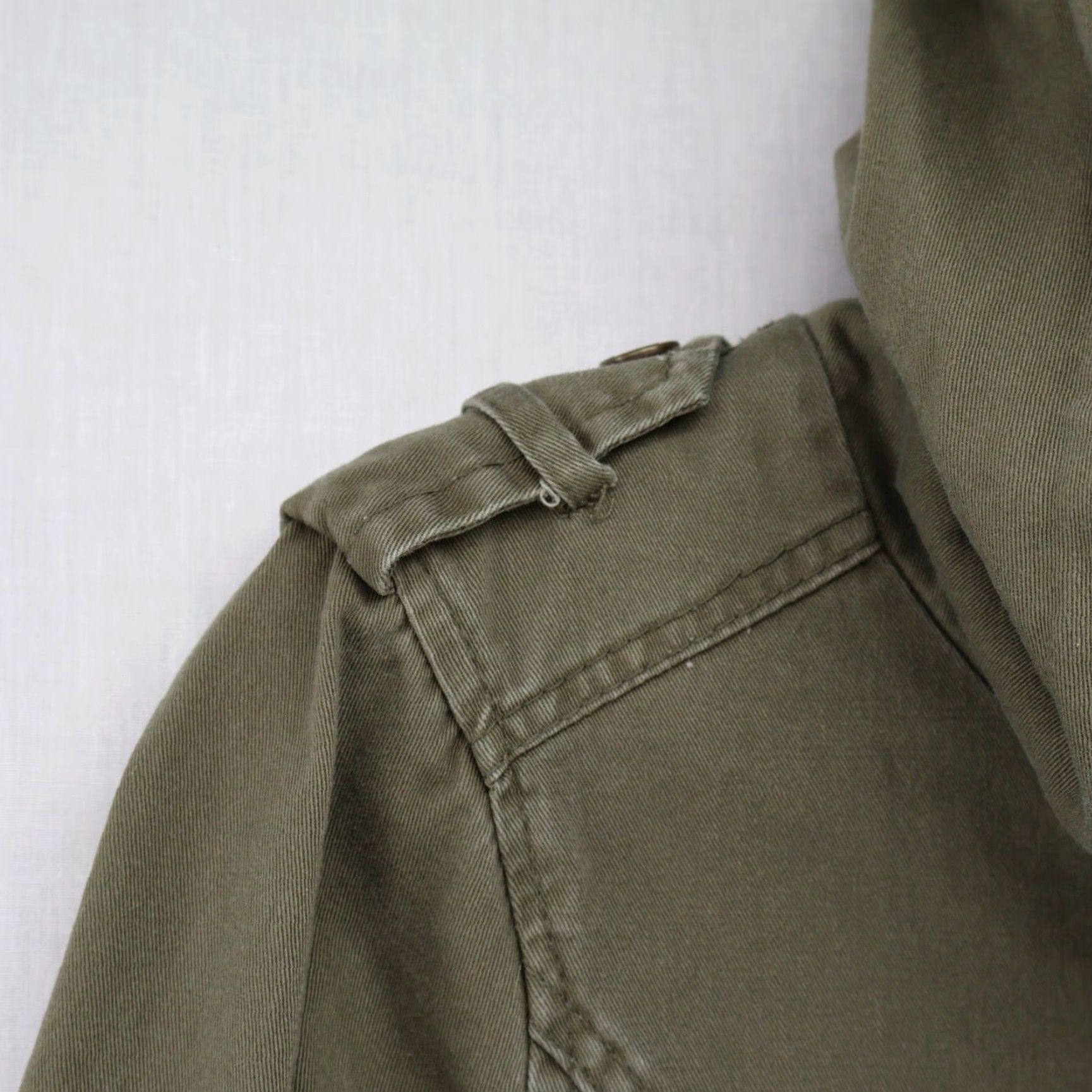Cotton On Cotton On Field Jacket Women's Size 6 Green Light Weight Utility Military Jacket Size M / US 6-8 / IT 42-44 - 2 Thumbnail