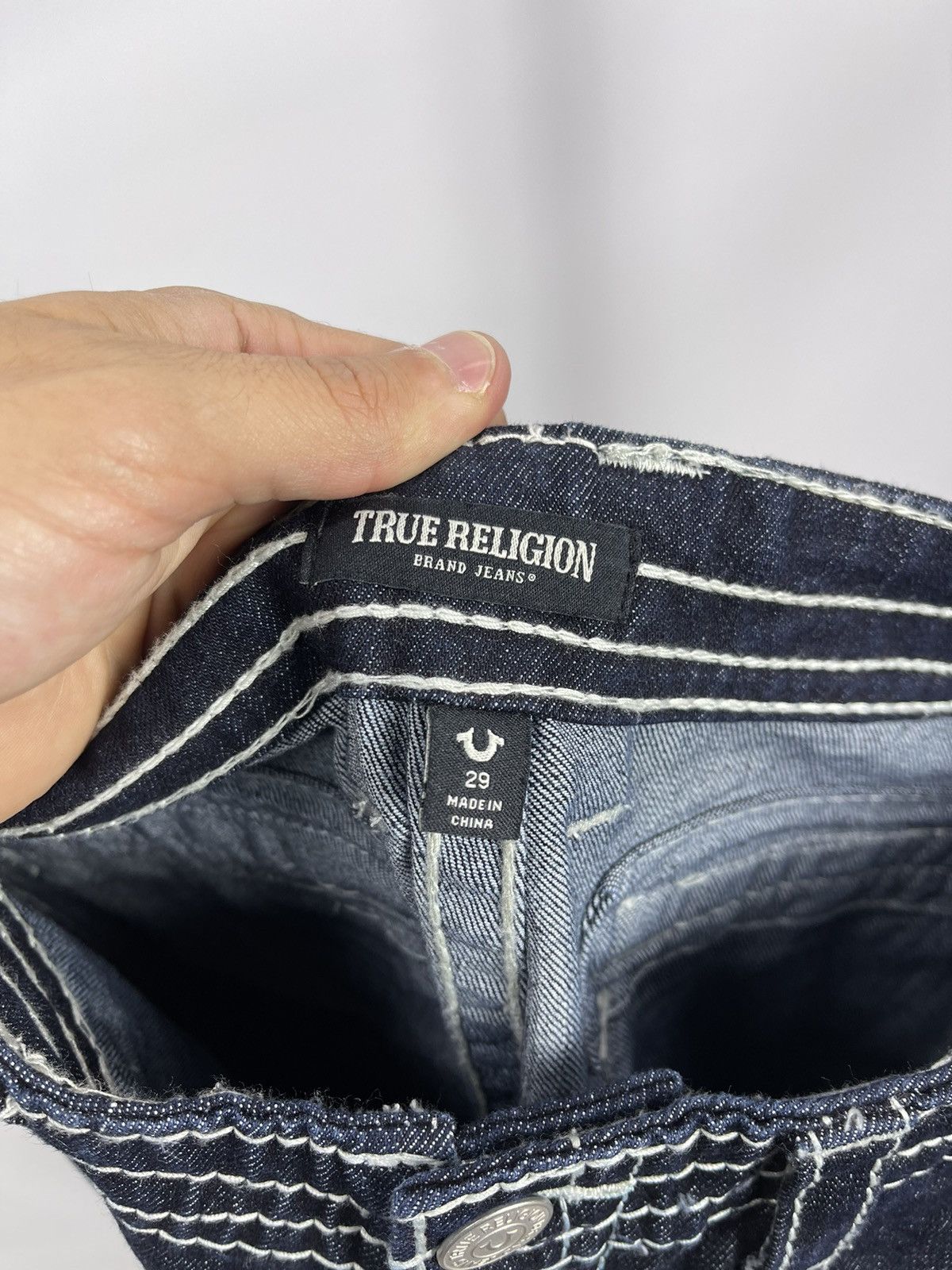 True Religion True Religion Jeans Multipocket Size 29 Blue Y2K Size US 29 - 8 Thumbnail