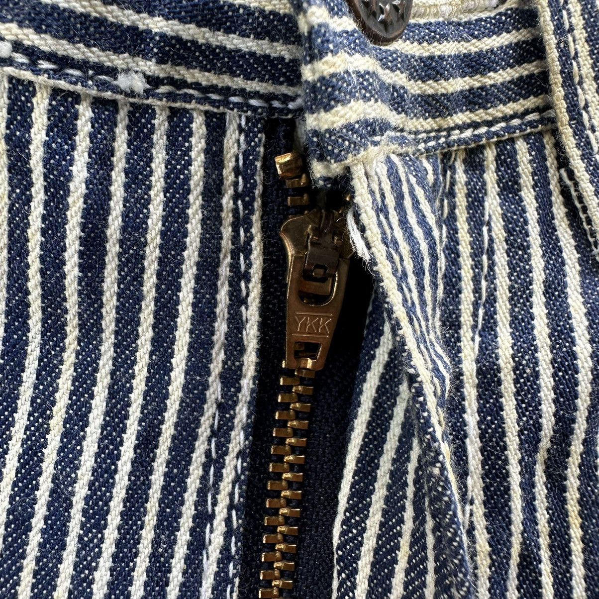 Japanese Brand Vintage Japanese Rusty Japan Stripe Trouser Flare Pant Size 25" / US 0 / IT 36 - 7 Thumbnail