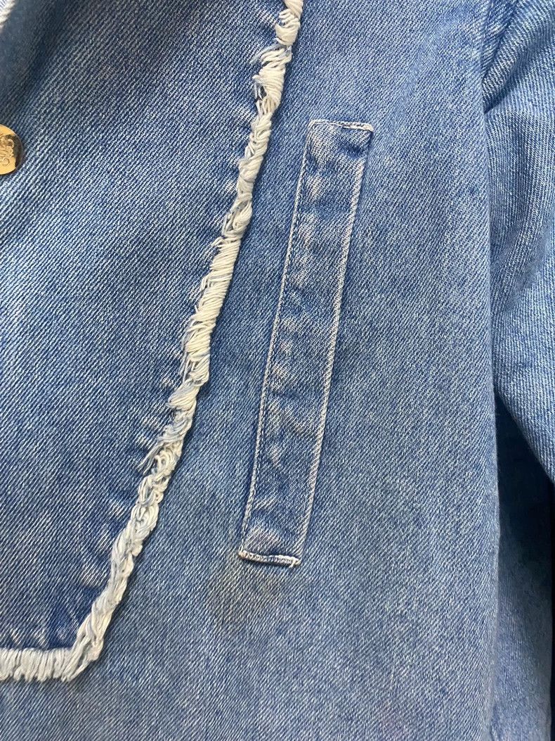 Loewe LOEWE Skewed denim jacket Size S / US 4 / IT 40 - 7 Thumbnail