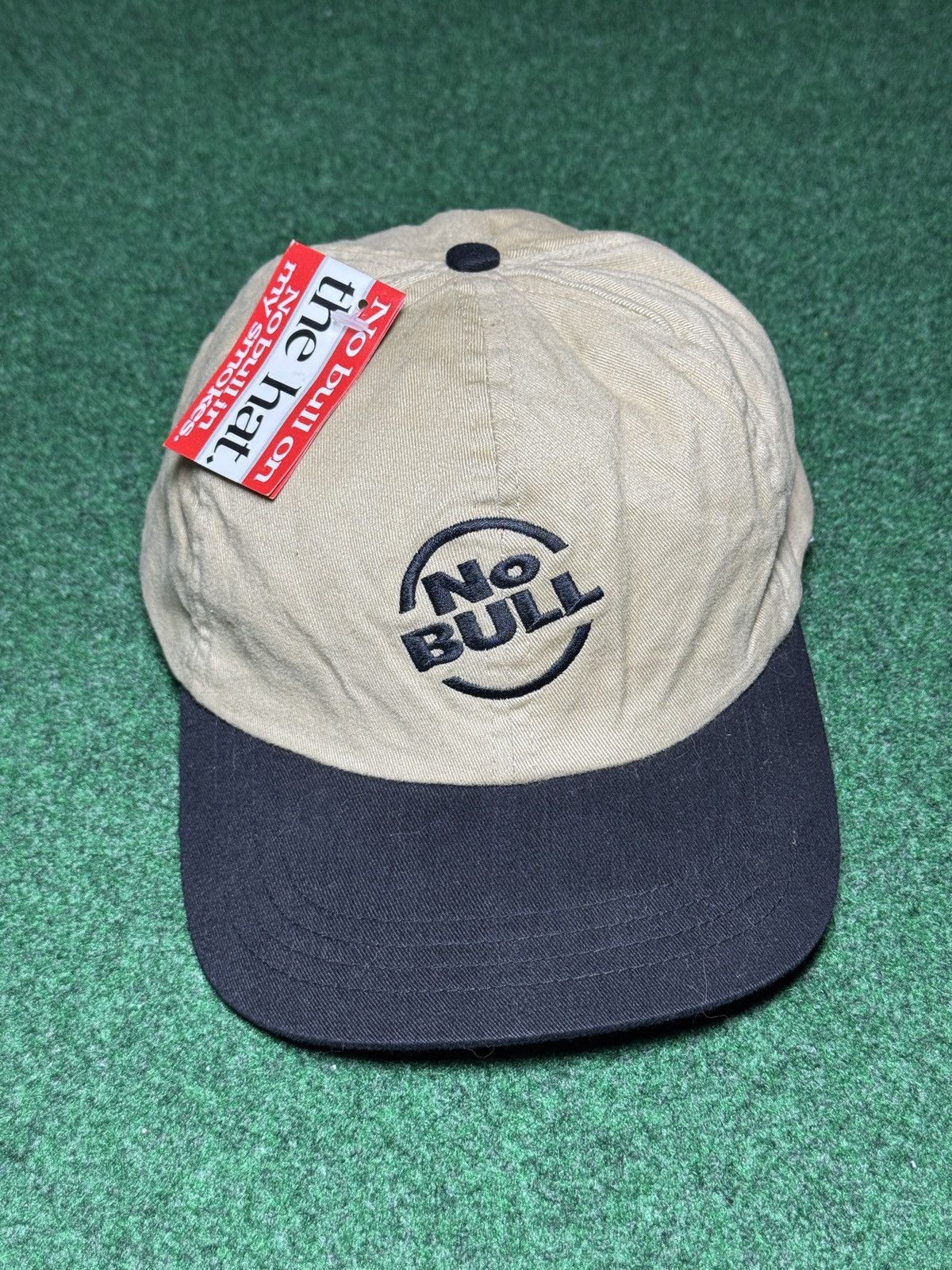 Vintage No Bull Winston Smoking Vintage Cigarette 90s Strapback Hat Size ONE SIZE - 1 Thumbnail