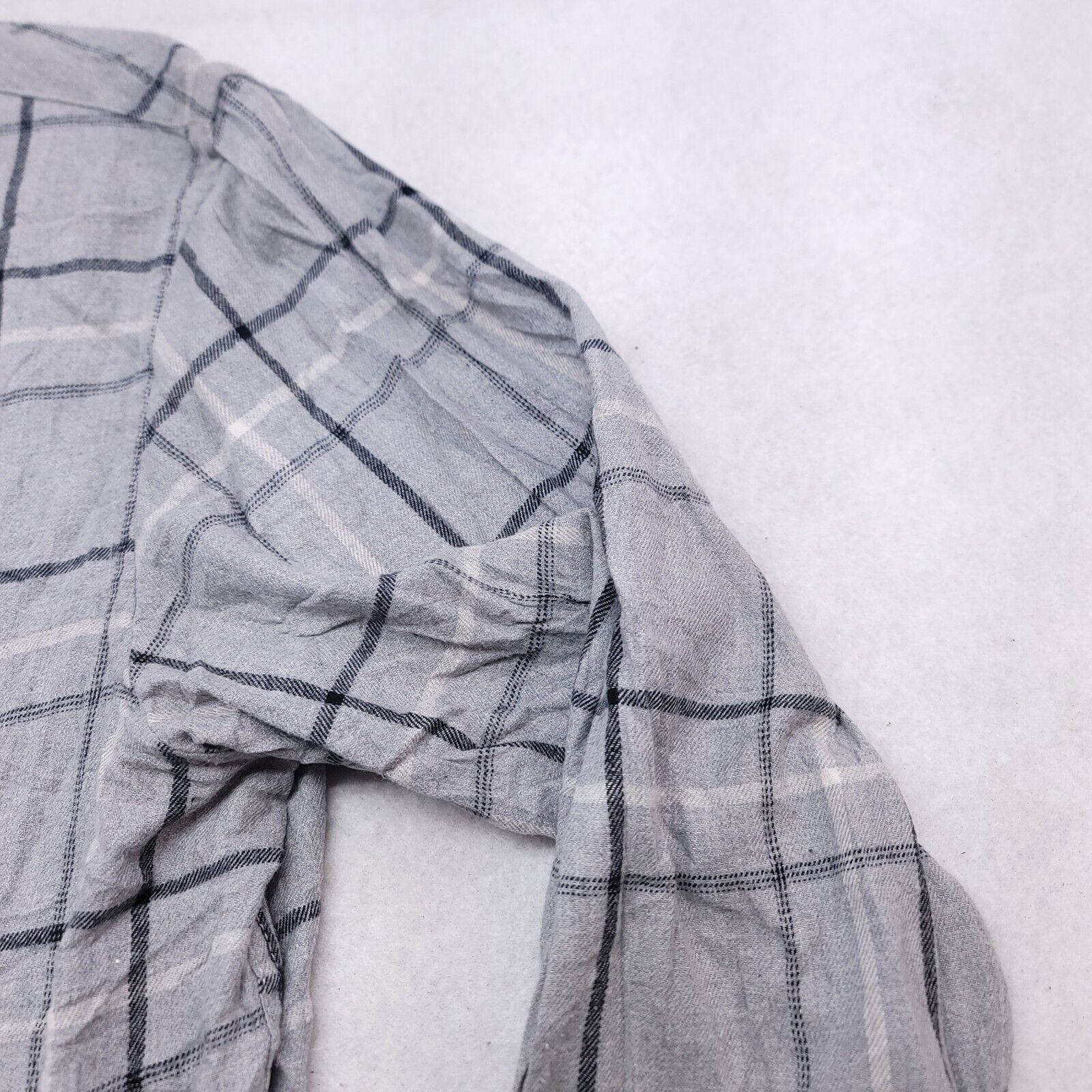 Old Navy Old Navy Windowpane Flannel Shirt Mens Size Extra Large XL Size US XL / EU 56 / 4 - 5 Thumbnail