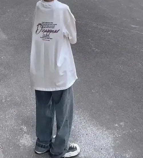 VIBE Atsuko x Ryou Streetwear Harajuku Cry Printed T-Shirt y2k Size US M / EU 48-50 / 2 - 4 Thumbnail