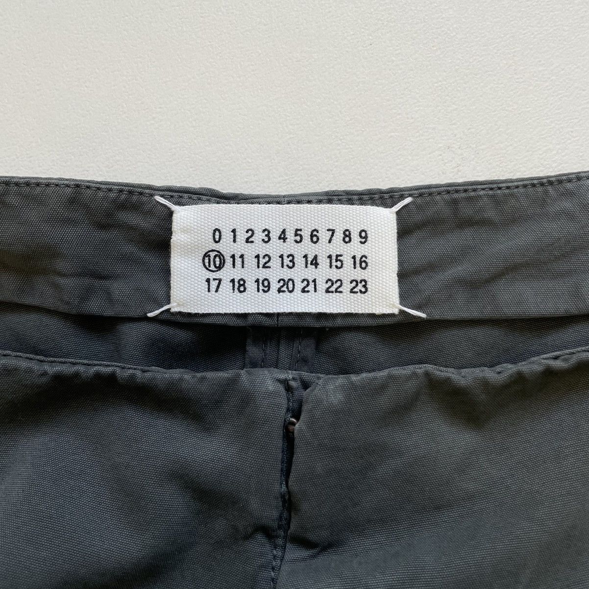 Maison Margiela S/S 06 Gray Cotton Wide Leg Utility Pants Size US 34 / EU 50 - 6 Thumbnail