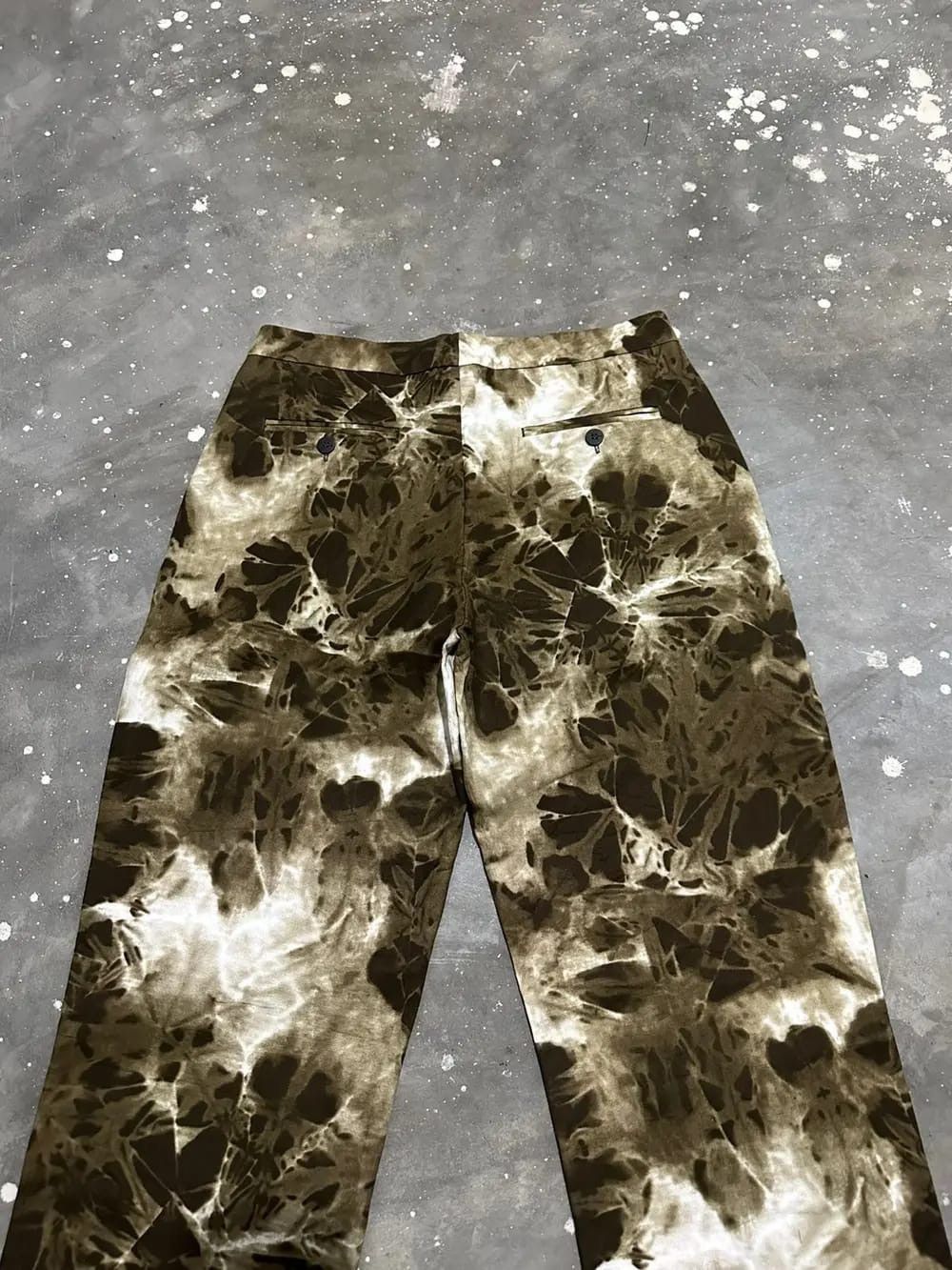 STRENESSE Strenesse Blue Nice Design Tie dye Pants Made in Hungary Size 29" - 5 Thumbnail