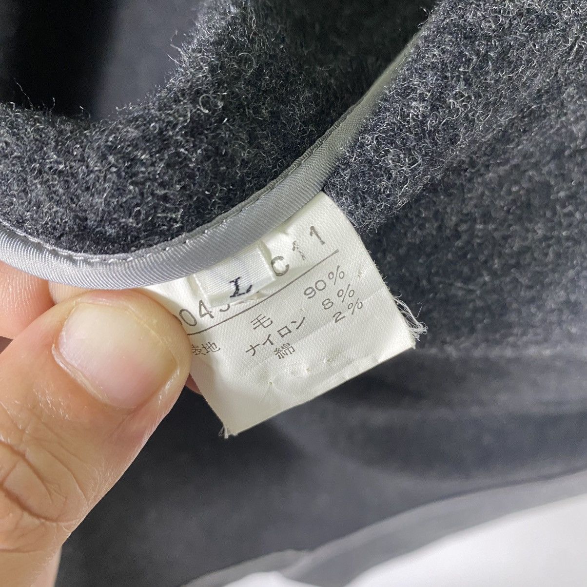 Japanese Brand Vintage Papas Duffle Coat Wool Hoodie Toggle Button Jacket Size US L / EU 52-54 / 3 - 12 Thumbnail