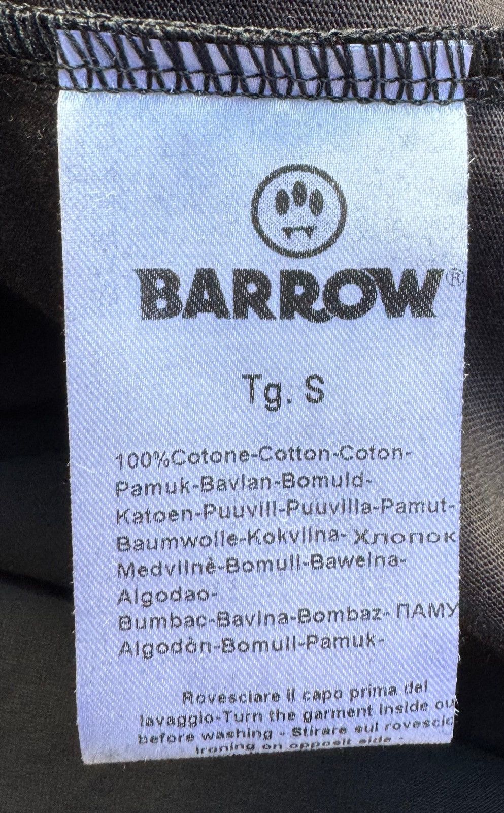 Barrow T-shirt Barrow Black S Size US S / EU 44-46 / 1 - 4 Thumbnail