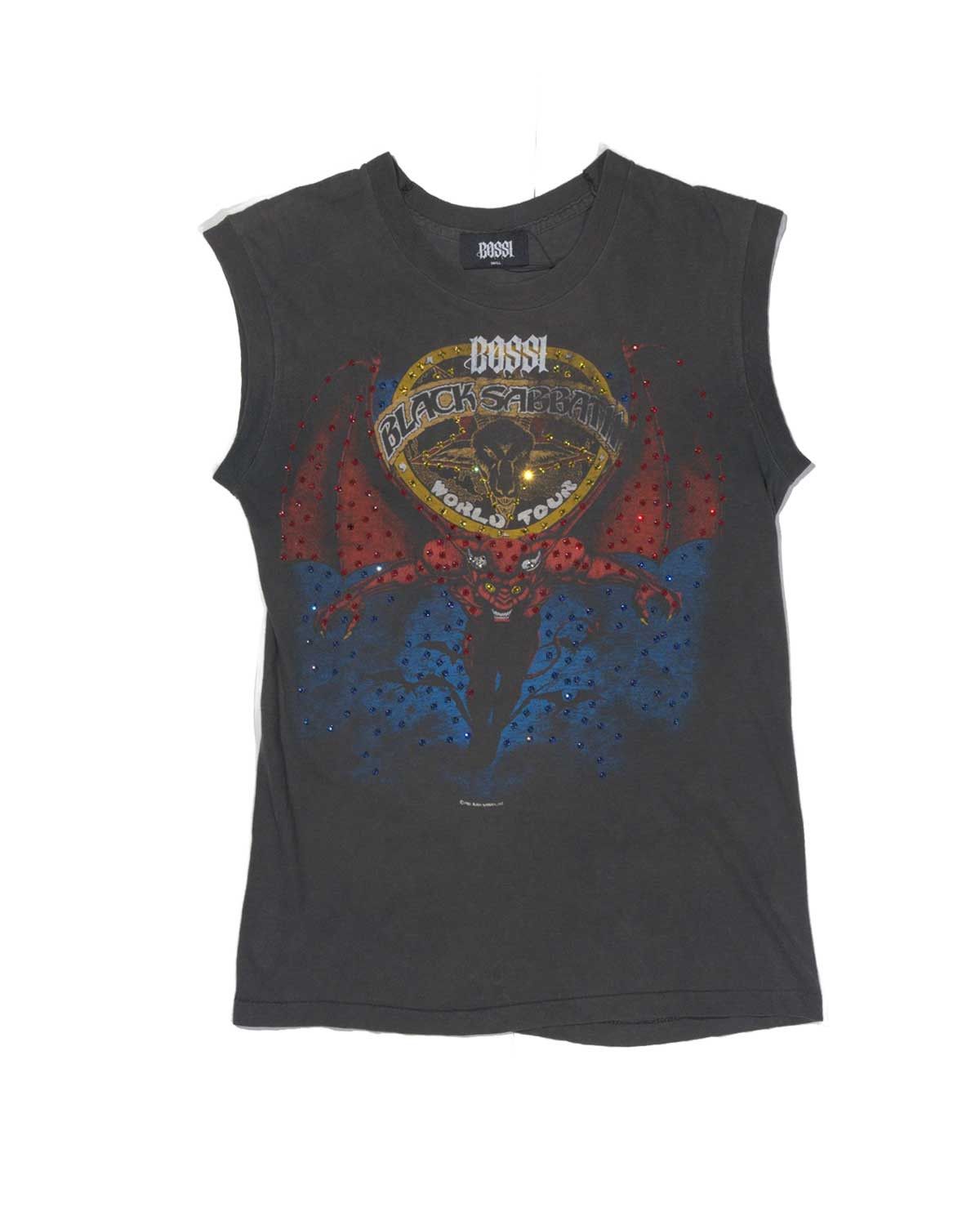 Other Bossi Vintage Rhinestone Sleeveless Tee Black Size US S / EU 44-46 / 1 - 1 Thumbnail