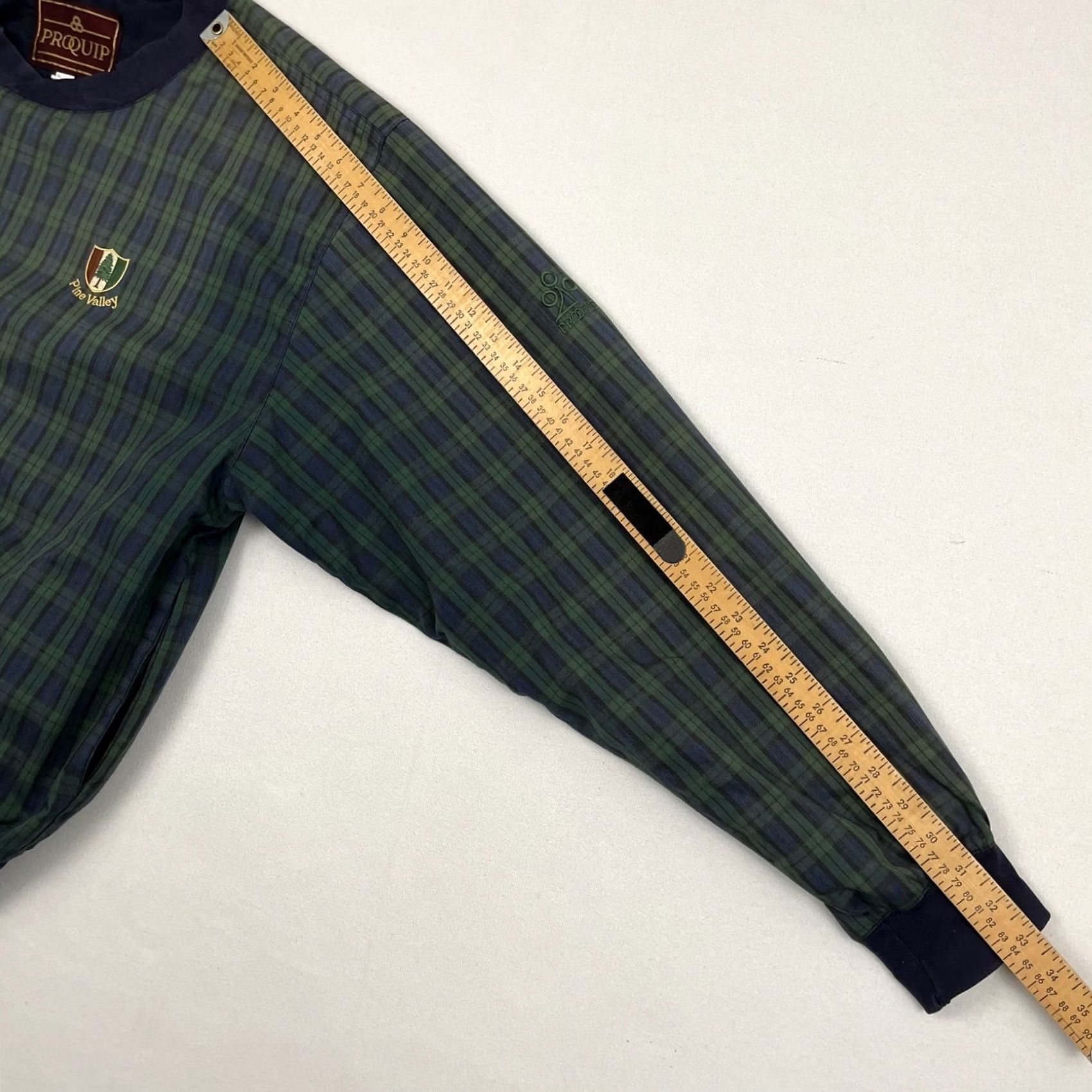 Vintage VTG Pine Valley Golf Club Pullover Mens L Tartan Blackwatch Plaid Retro 90s Y2K Jacket Size US L / EU 52-54 / 3 - 5 Thumbnail