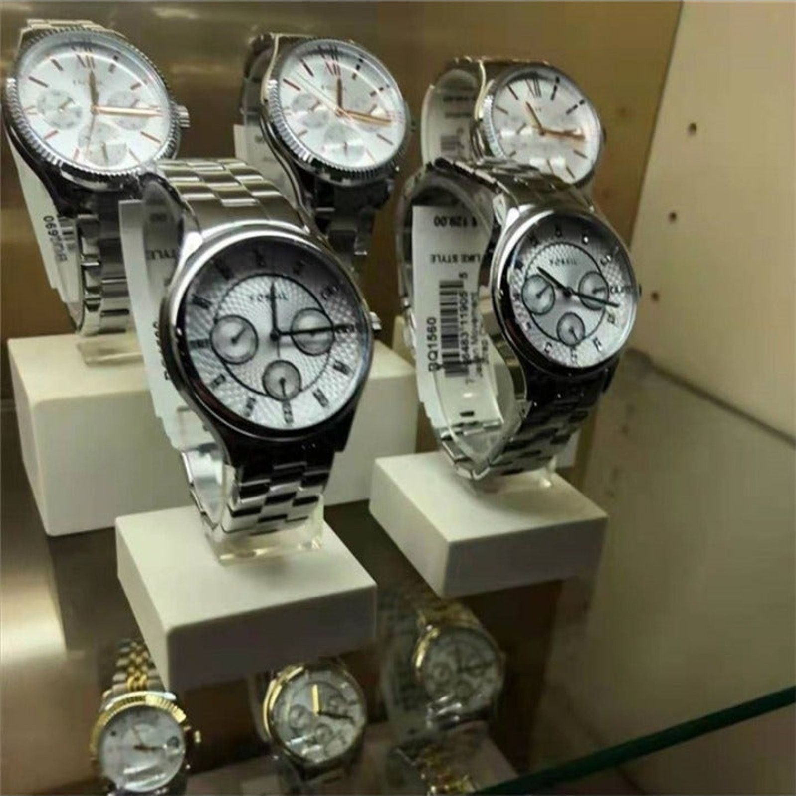 Fossil FOSSIL BQ1560 MODERN MULTIFUNCTION SILVER STAINLESS WATCH Size ONE SIZE - 2 Thumbnail
