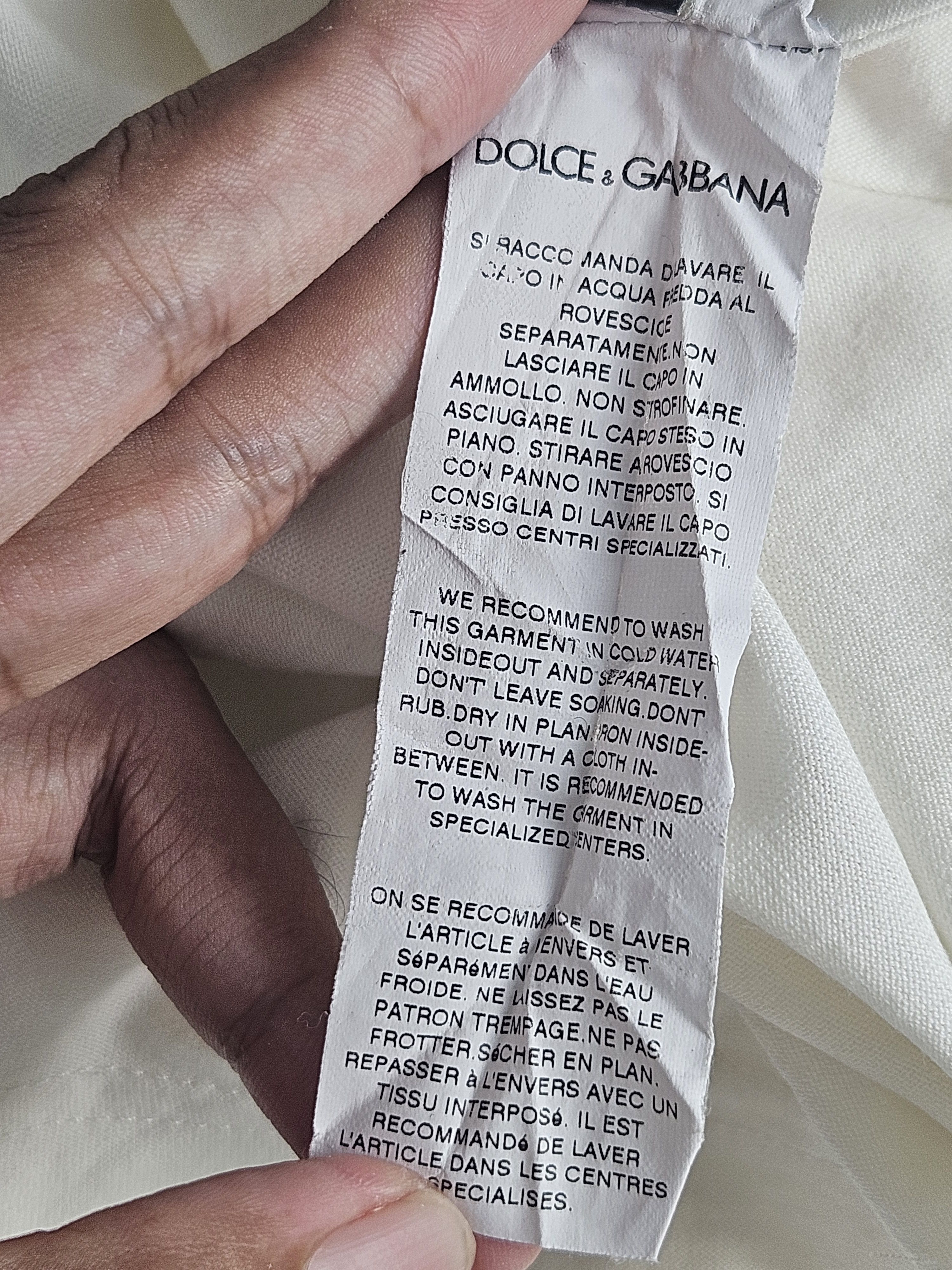 Dolce & Gabbana Dolce & Gabbana Blondie Debbie Harry Shirt Size US S / EU 44-46 / 1 - 7 Thumbnail