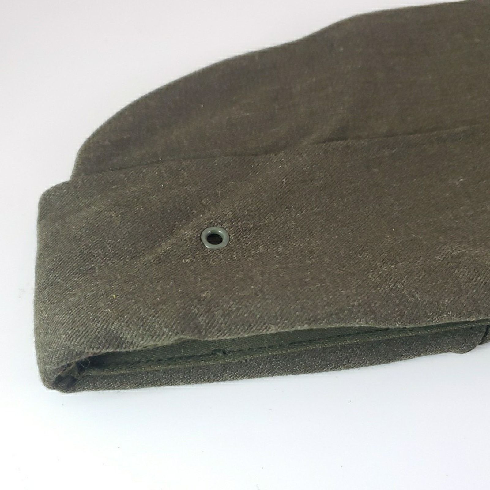 Other USMC Cap, Garrison, Man's Poly/Wool Green Class I Size 7 Size ONE SIZE - 4 Thumbnail