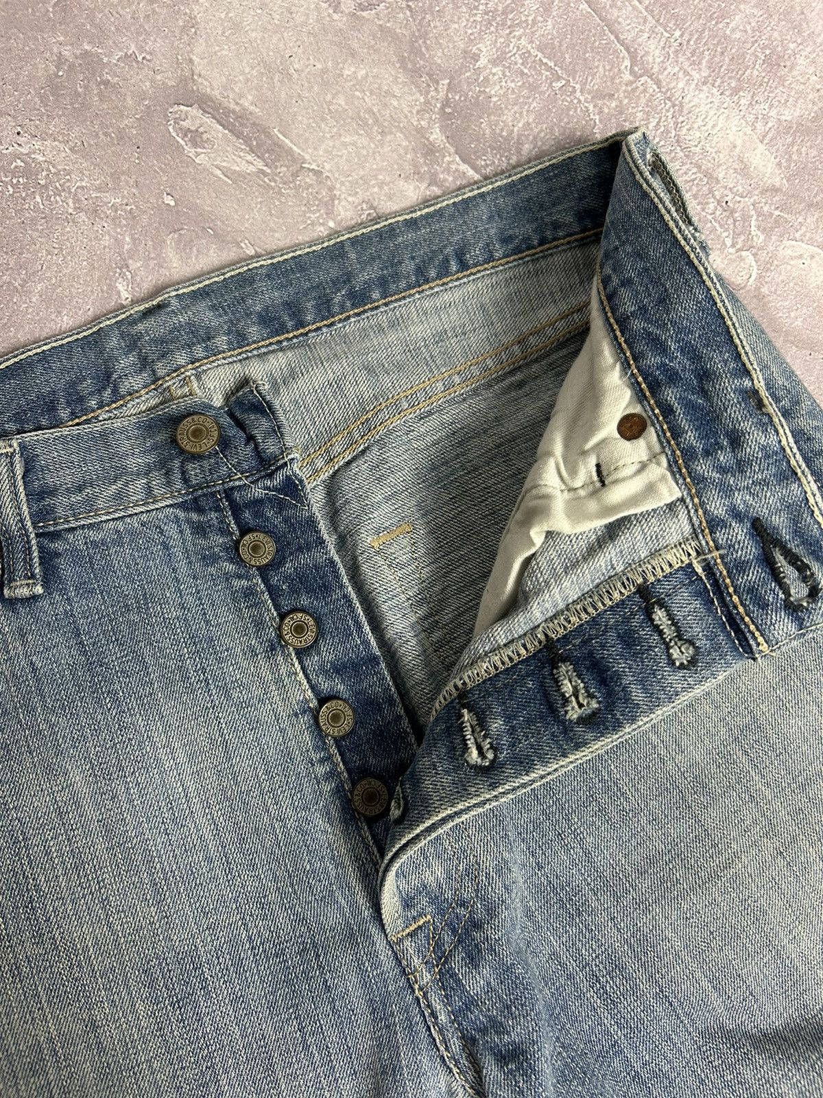 Levi's × Levi's Vintage Clothing × Vintage y2k Levis 501 Red Tab Jeans Vintage sz 32x32 90s RARE Size US 32 / EU 48 - 6 Thumbnail