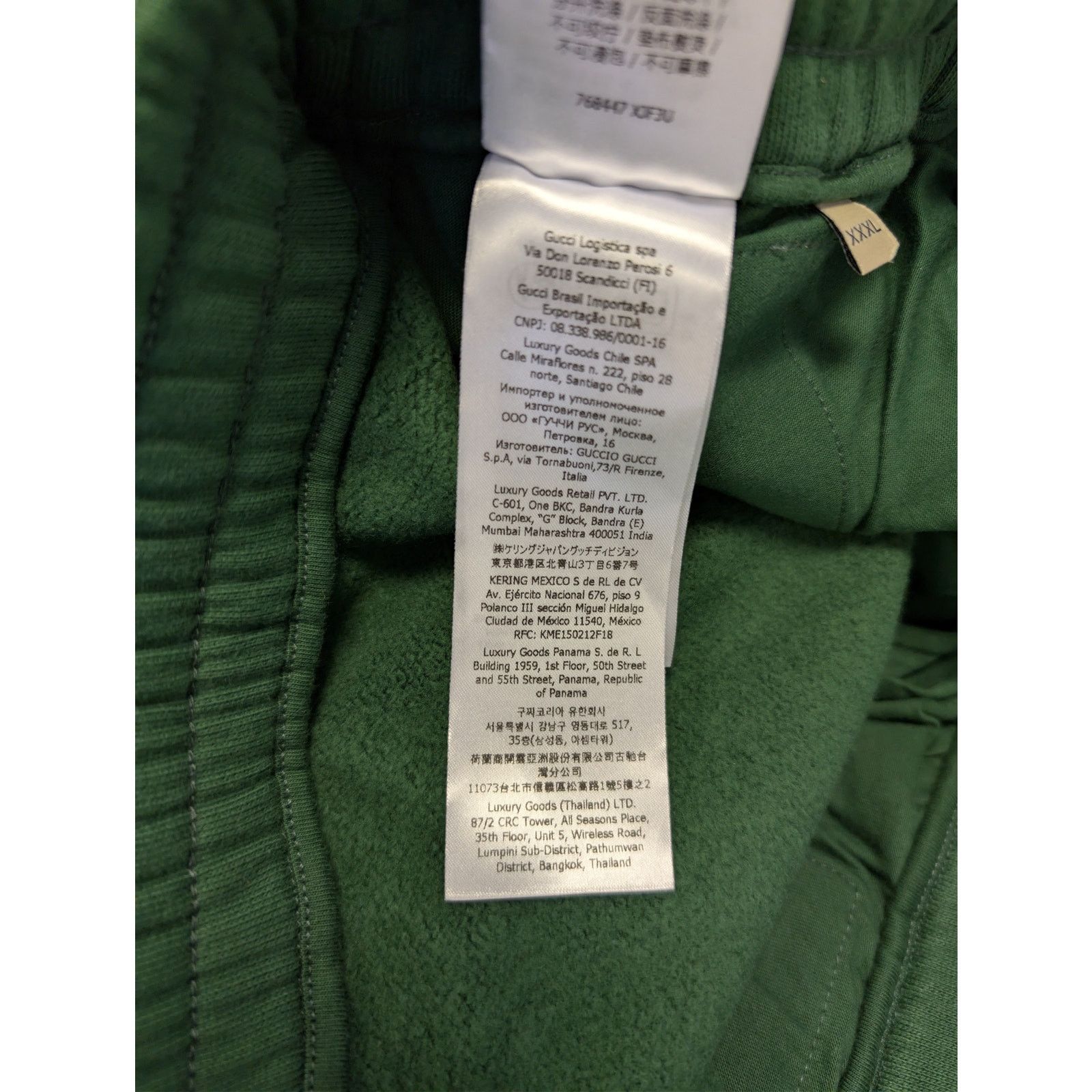 Gucci o1rshd1 Cotton Jersey Jogging Pants with Web Stripe in Green Size US 40 / EU 56 - 20 Thumbnail