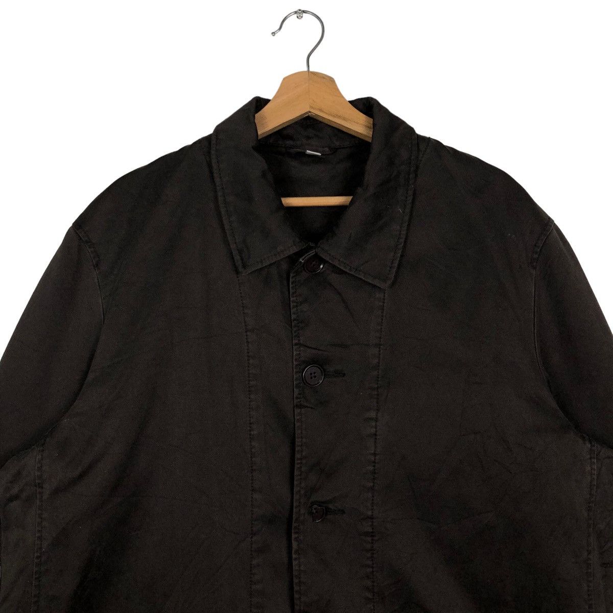 Japanese Brand 🔥Vintage Chore Jacket Double Pocket Uniqlo Issey Miyake Size US XL / EU 56 / 4 - 2 Thumbnail