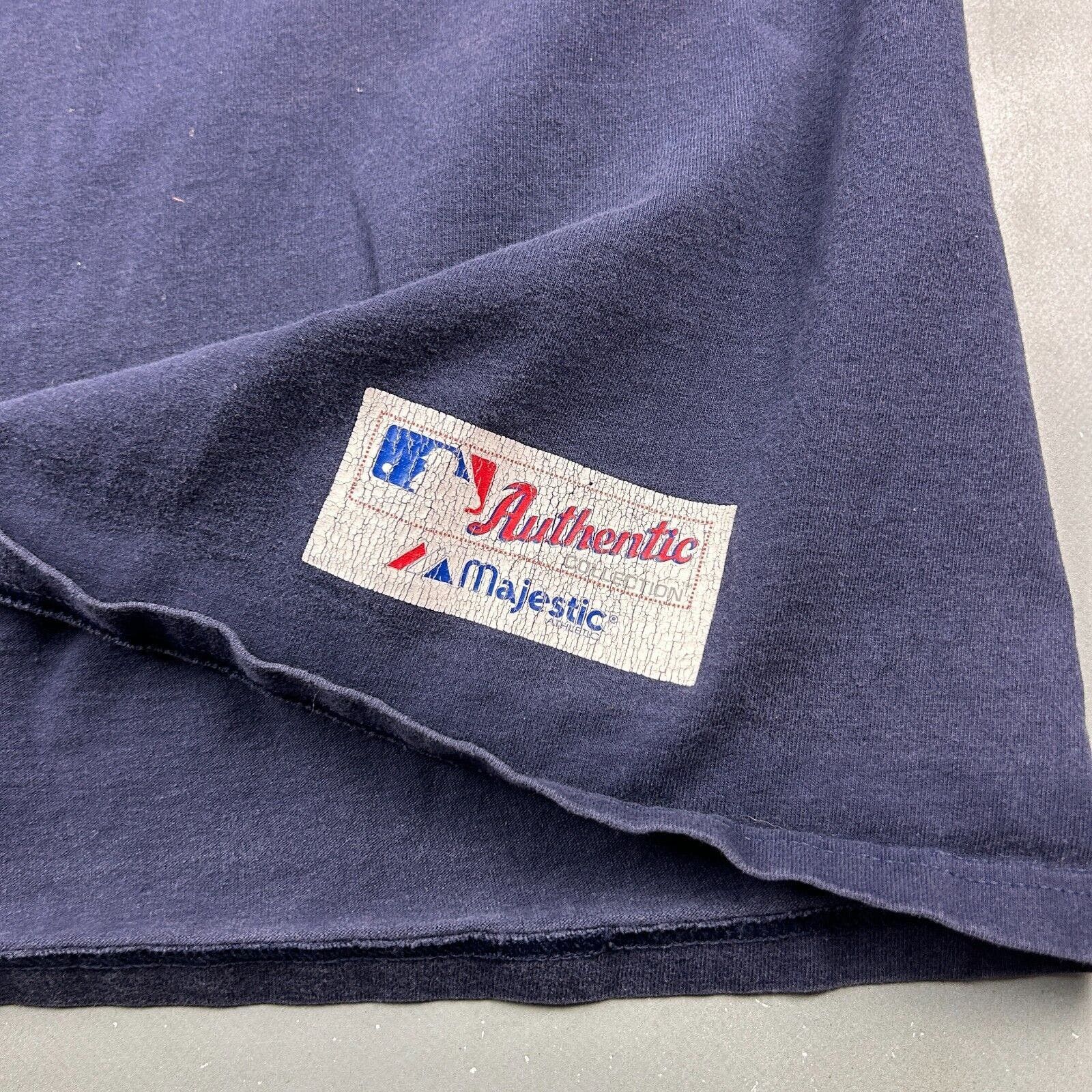 Majestic VINTAGE 2005 | NY Yankees Baseball Big Logo MLB T-Shirt sz L Size US L / EU 52-54 / 3 - 5 Thumbnail